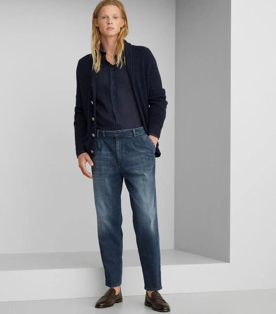 Brunello Cucinelli Denim Pants in Open Blue Size US 30 / EU 46 - 4 Thumbnail