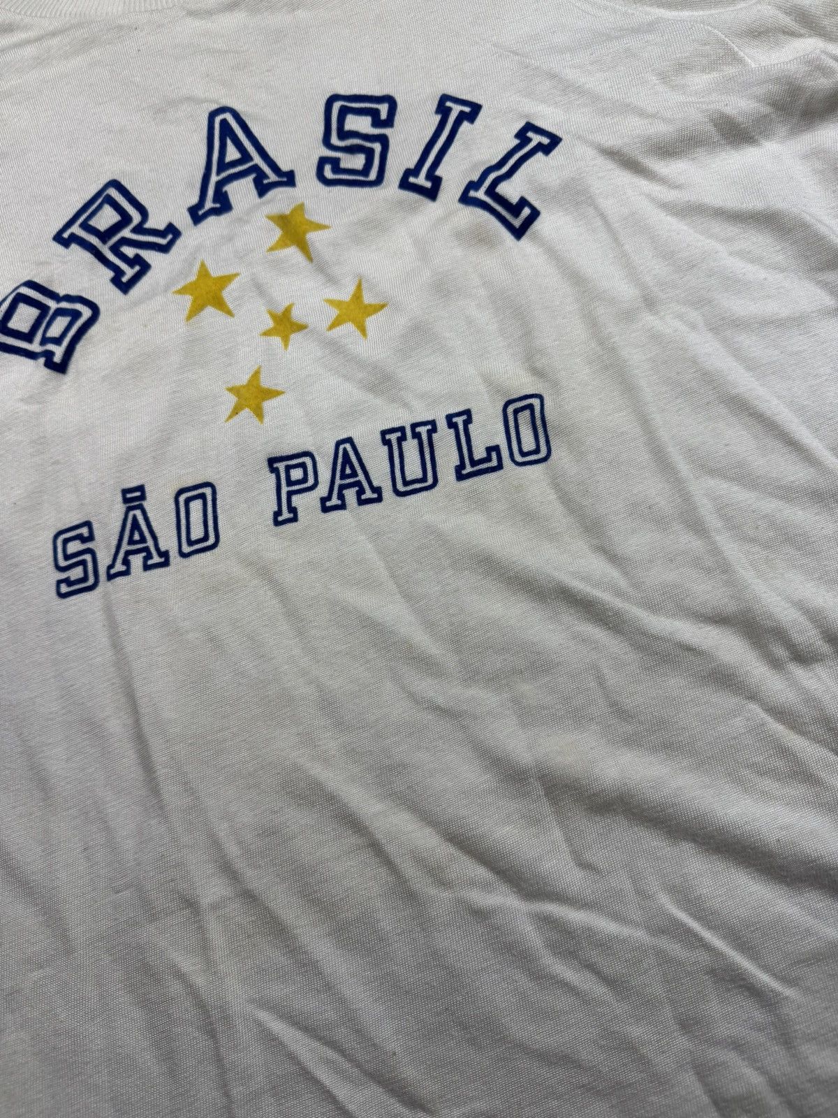 Penalty VINAGE BRAZIL PANALTY SAÖ PAULO 70/80’s SOCCER Y2K JERSEY Size US S / EU 44-46 / 1 - 3 Thumbnail