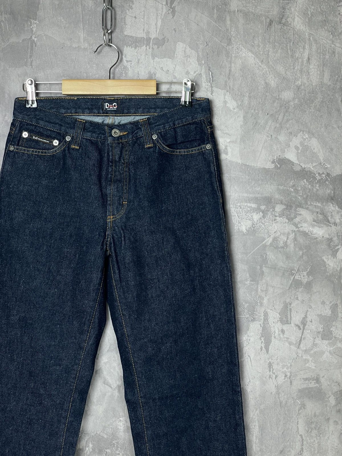 Luxury🔥 Vintage Dolce&Gabbana Y2K Crazy Denim Jeans Pants