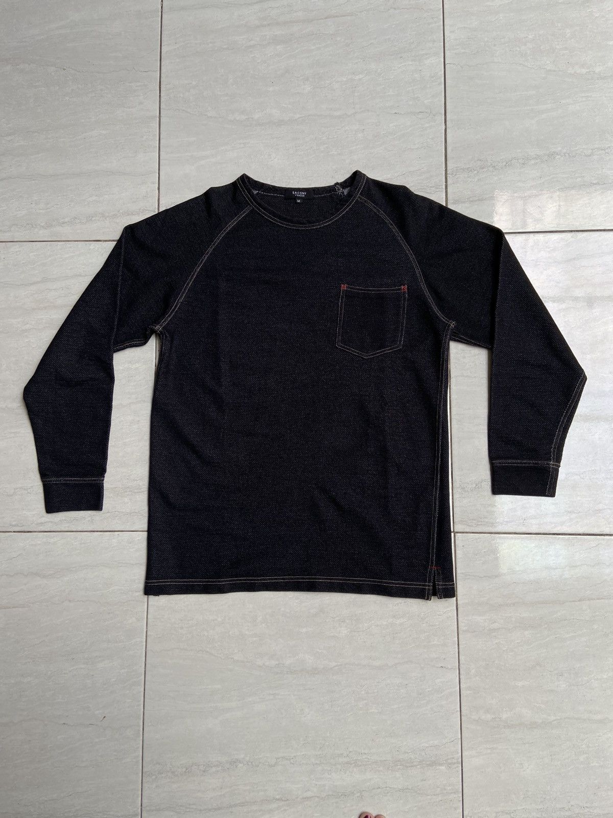 Designer SACSNY Y’SACCS Black T-shirt Size US S / EU 44-46 / 1 - 1 Thumbnail