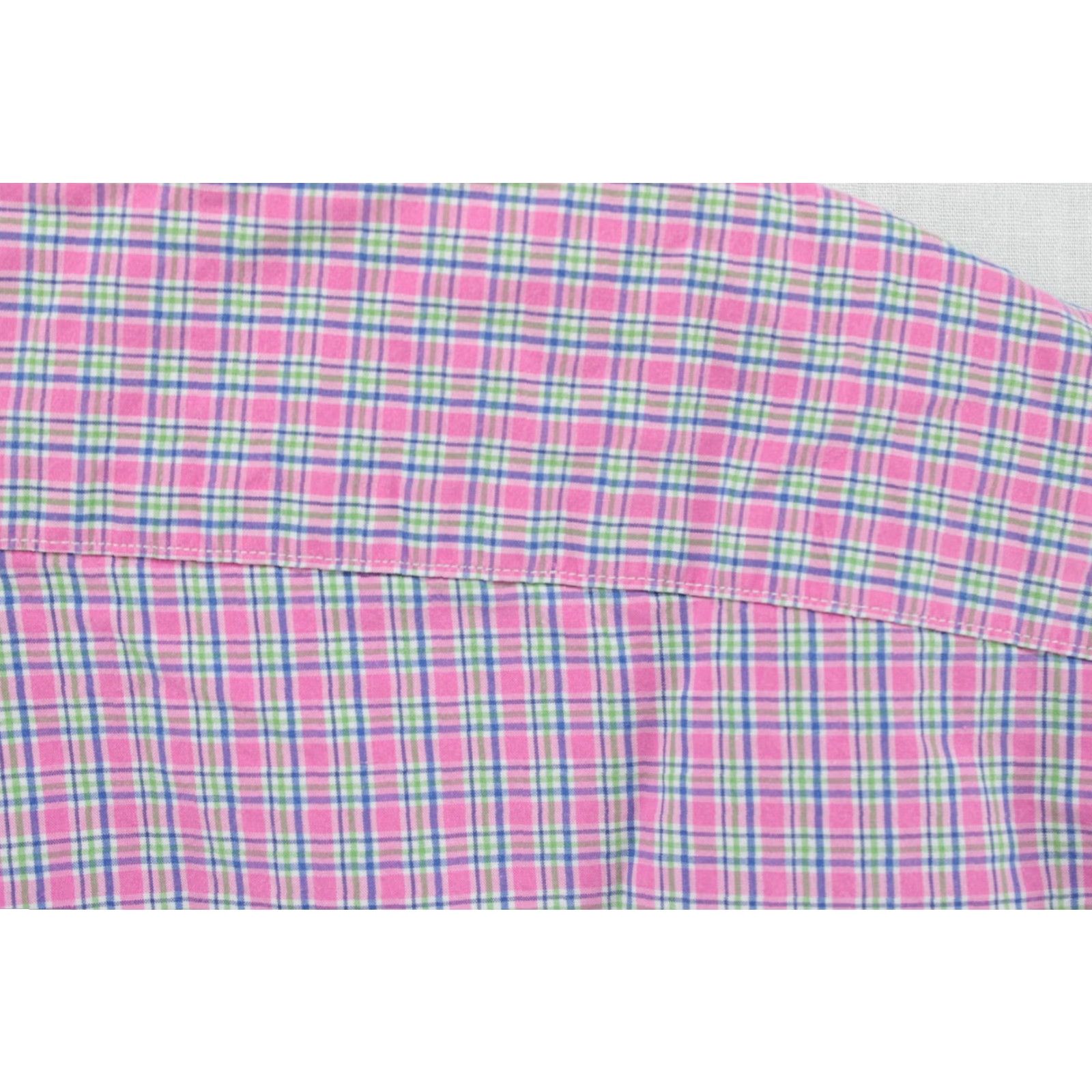 Ralph Lauren Ralph Lauren Button-Up Shirt Men’s XL Pink Plaid Long Sleeve Classic Casual Preppy Size US XL / EU 56 / 4 - 4 Thumbnail