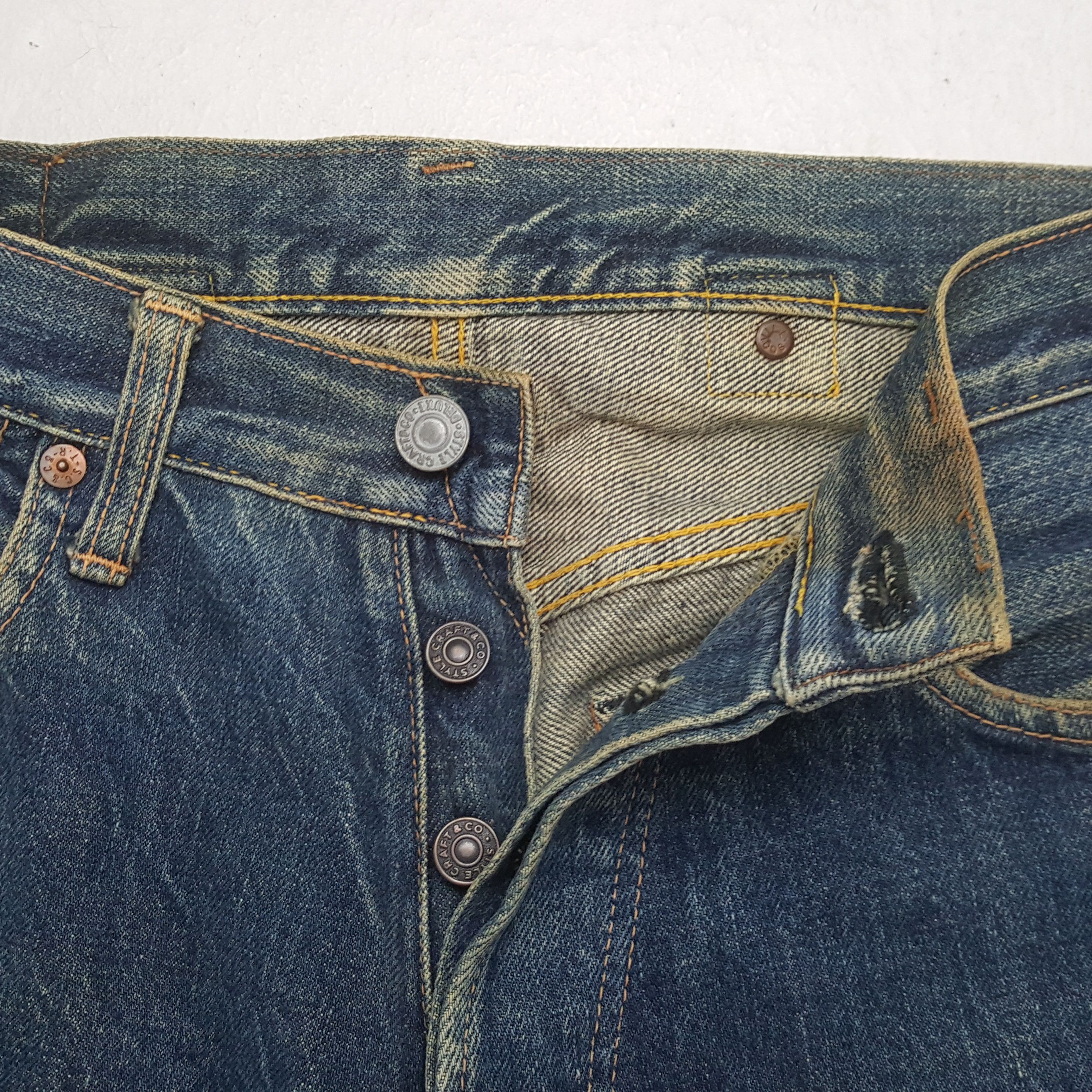 Evisu Evis Japanese Brand Streetwear Custom Daicock Jeans RR11 Size US 26 / EU 42 - 13 Thumbnail