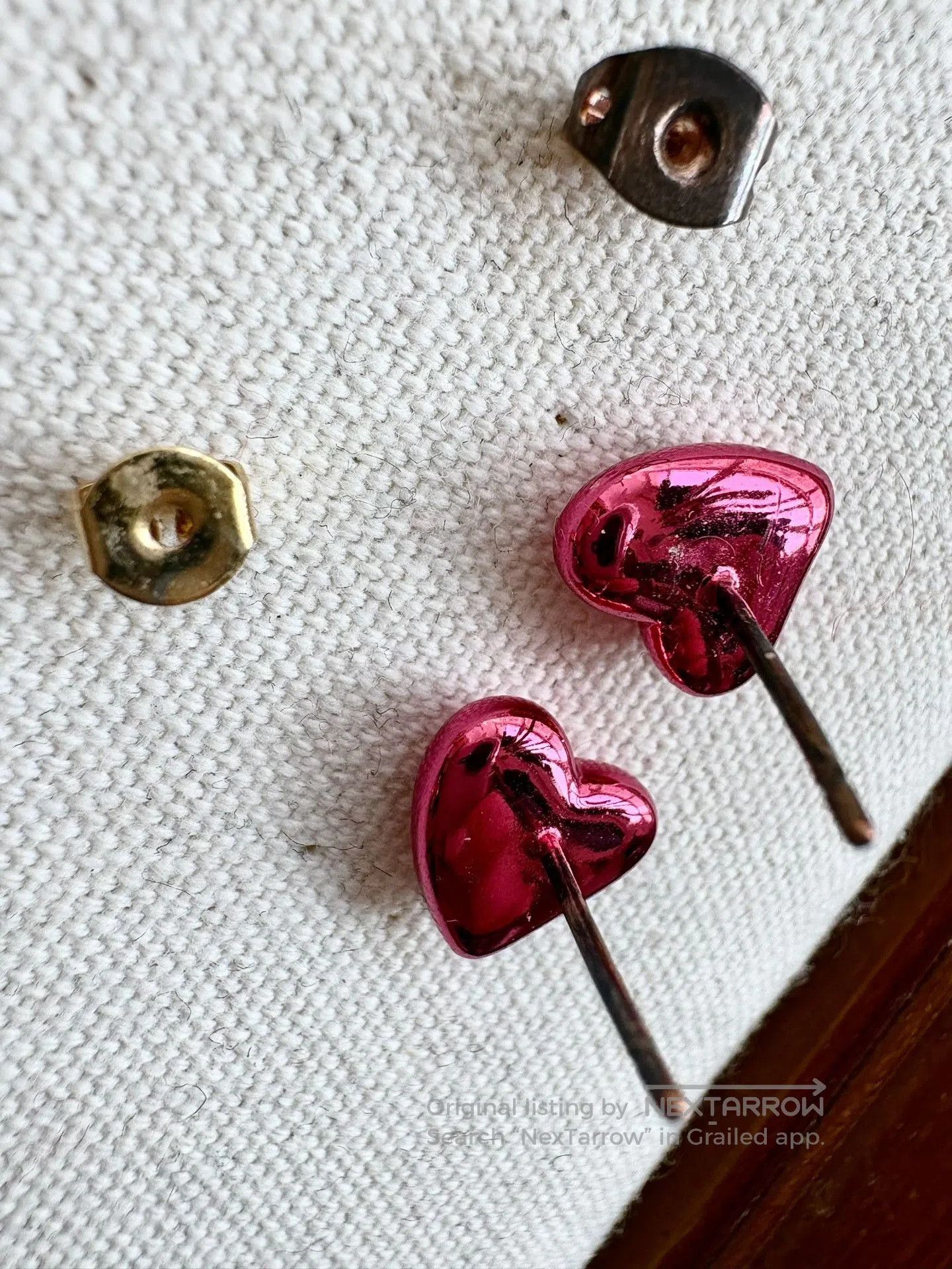 Vivienne Westwood Vivienne Westwood Pink Saturn Heart Earrings. Size ONE SIZE - 5 Thumbnail