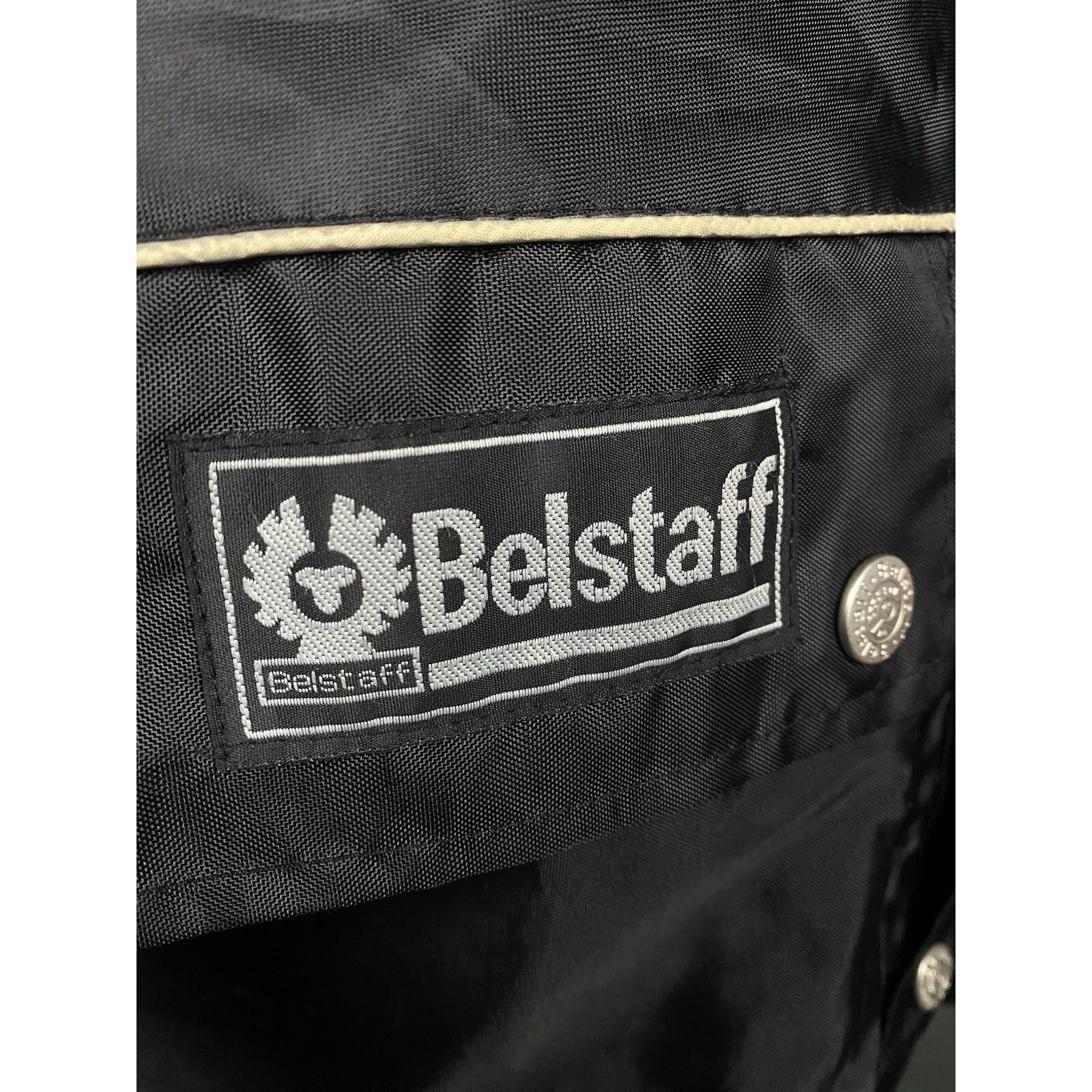 Belstaff Belstaff Men's Black Multipocket Nylon Motorcycle Jacket Siz Size US L / EU 52-54 / 3 - 9 Thumbnail