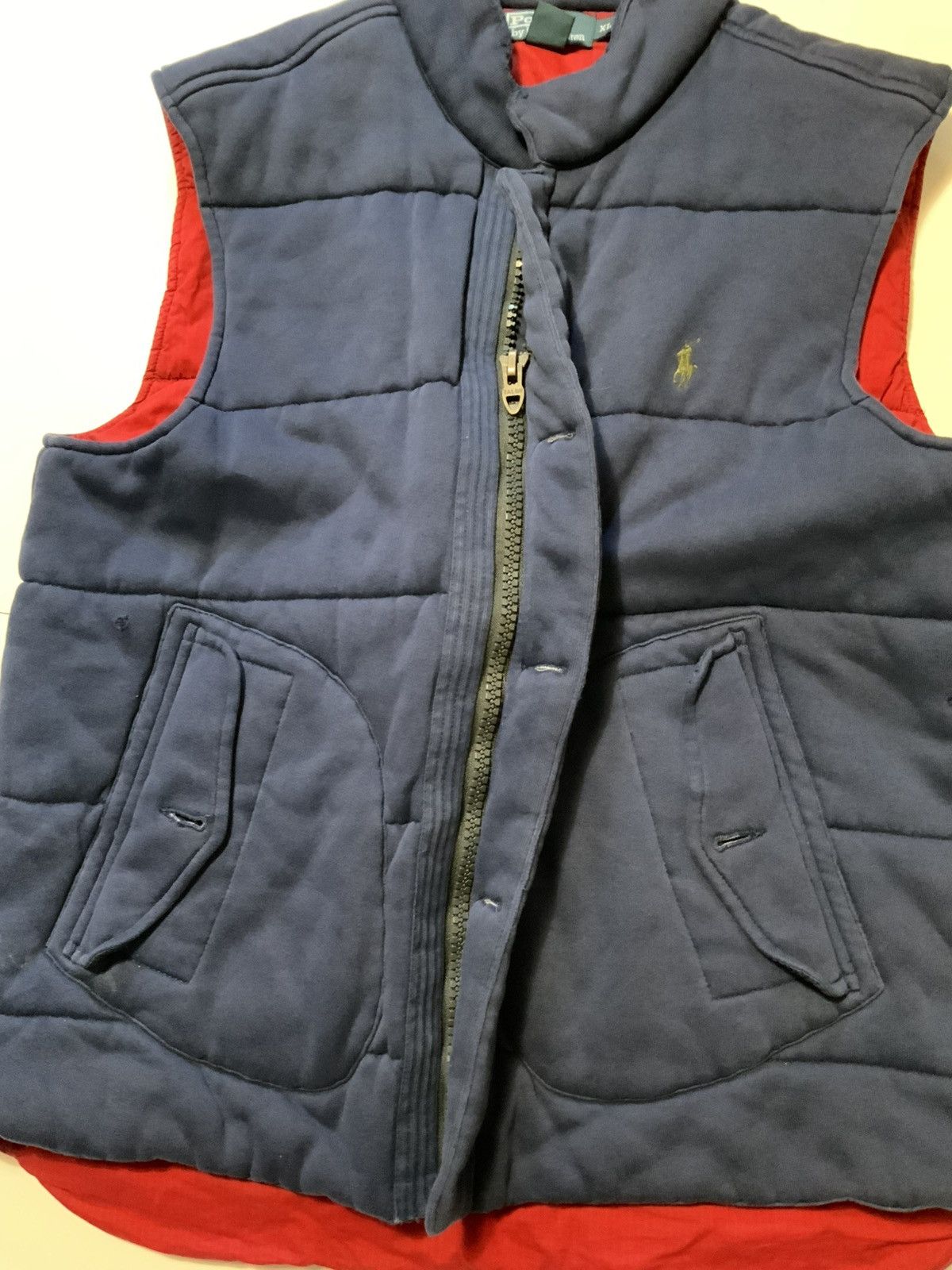Polo Ralph Lauren Vintage Polo Ralph Lauren Pony Quilted Puffer Vest Jacket Size US XL / EU 56 / 4 - 6 Thumbnail