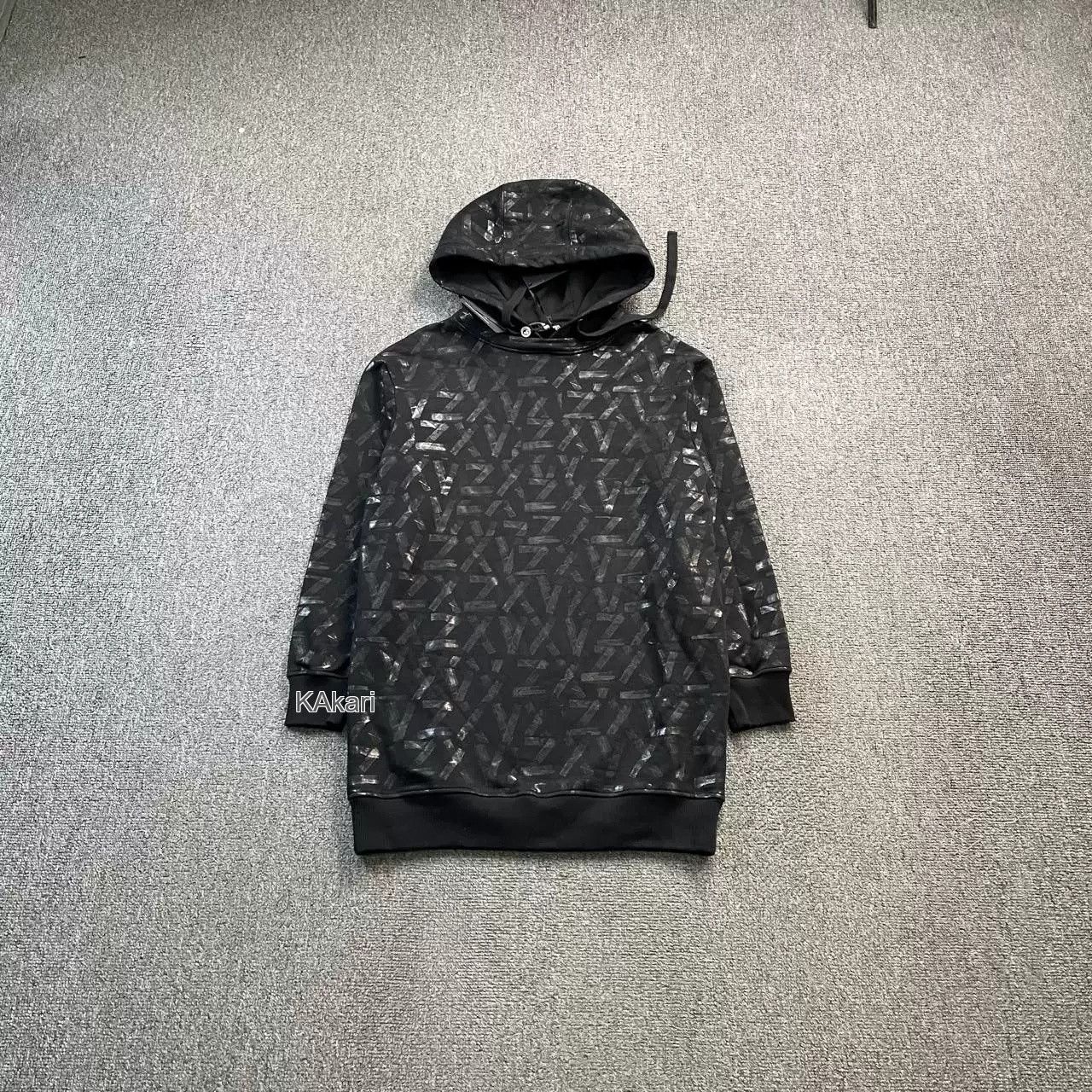 Versace Versace Black Printed Hoodie Size US S / EU 44-46 / 1 - 1 Thumbnail