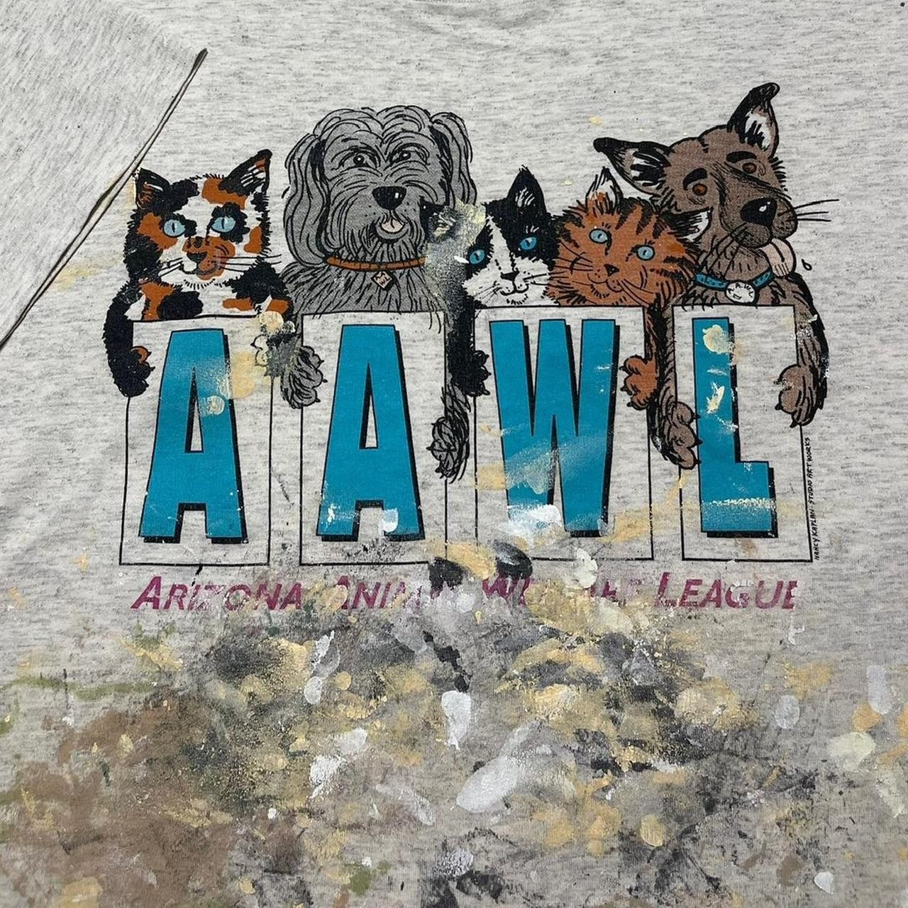 Vintage Vintage Animal Hospital Painted T-Shirt Size US L / EU 52-54 / 3 - 3 Thumbnail