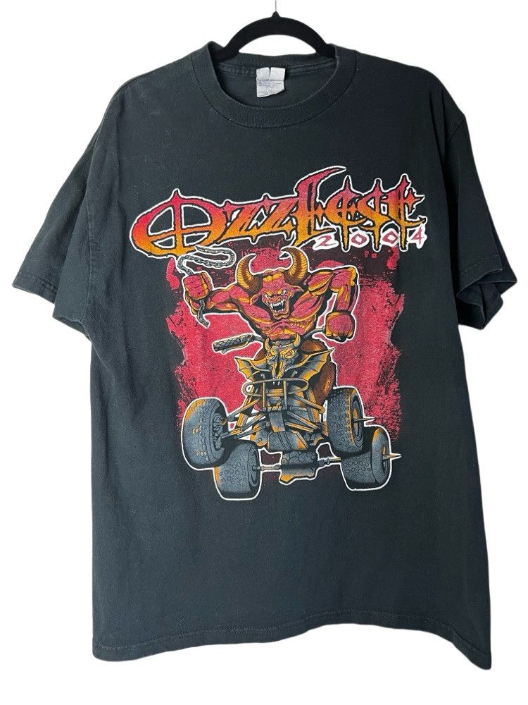Ozzy Osbourne Vintage 2004 Ozzfest Tour T-Shirt Size US L / EU 52-54 / 3 - 1 Thumbnail