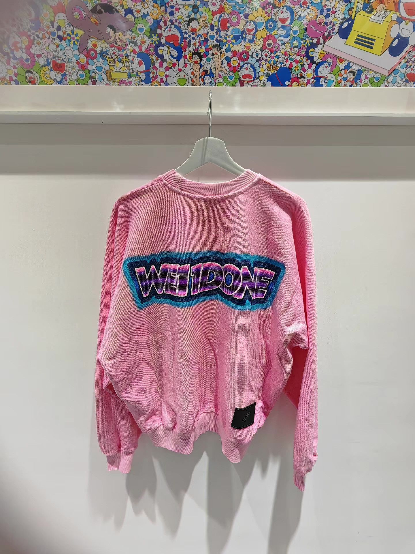 WE11DONE We11done Logo Crew Neck Sweatshirt Q15 Size US S / EU 44-46 / 1 - 1 Thumbnail