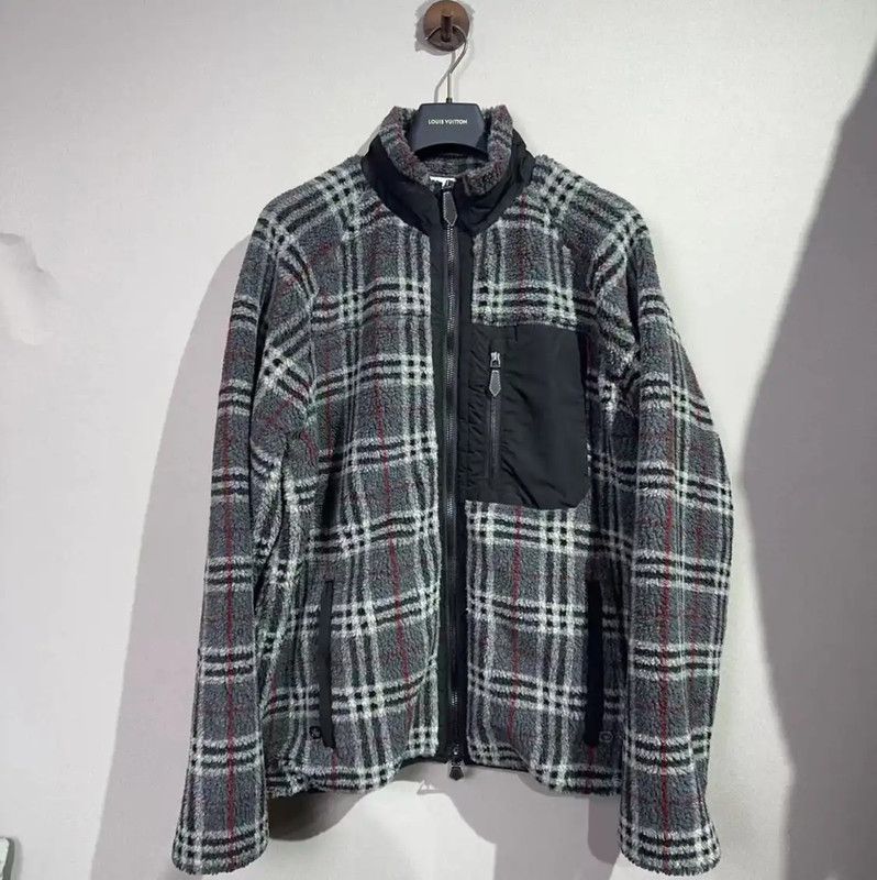 Burberry Burberry Gray Cotton Men's Jacket Size XL Size US XL / EU 56 / 4 - 1 Thumbnail