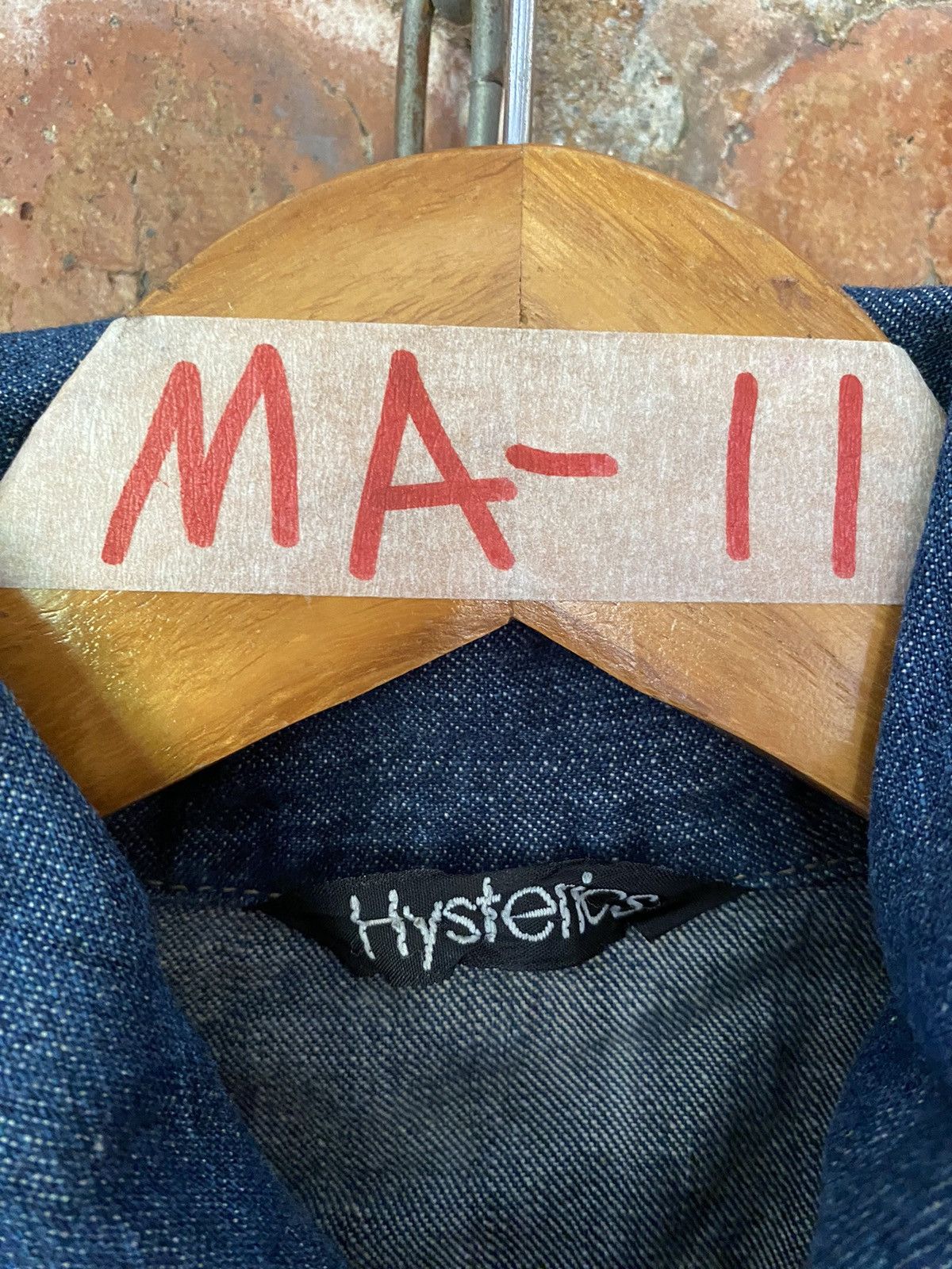 Hysteric Glamour 1990s HG Denim Shirt Distresses Size XS / US 0-2 / IT 36-38 - 12 Thumbnail