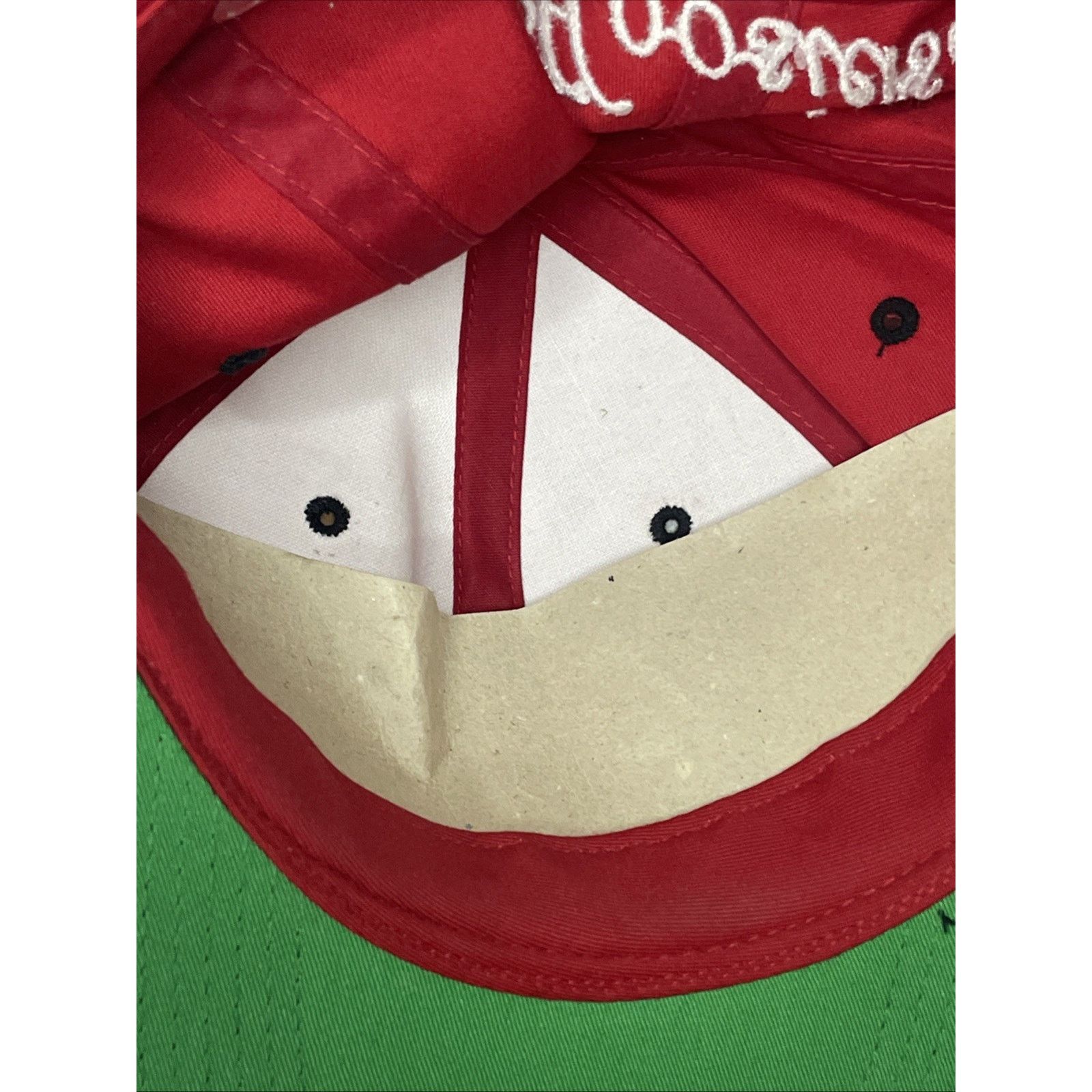Signatures VINTAGE INDIANA HOOSIERS RED SIGNATURES SNAPBACK CAP - NWOT Size ONE SIZE - 7 Thumbnail