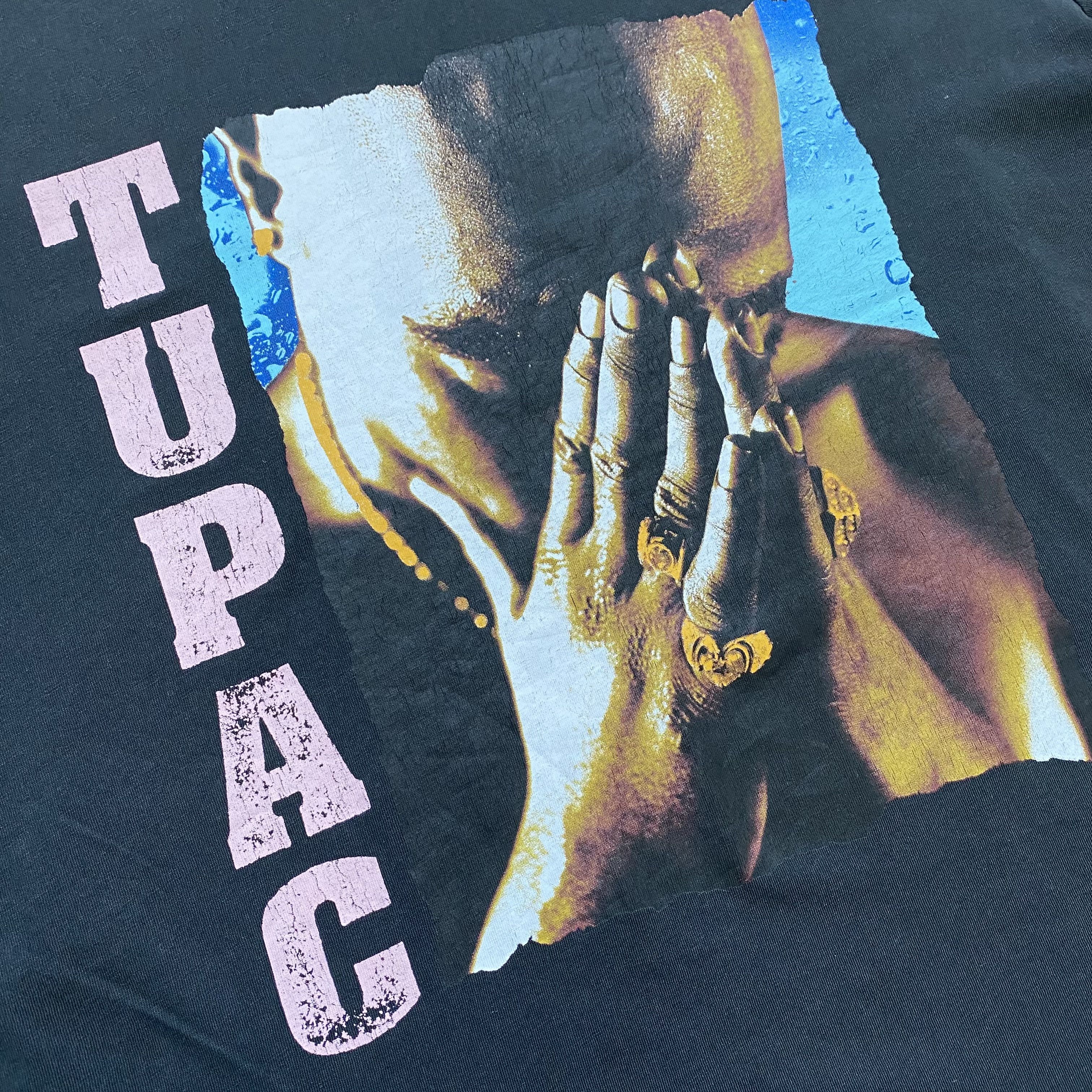 Band Tees 🎙️ 2pac Rap tees Tupac Shakur t shirt Size US XL / EU 56 / 4 - 5 Thumbnail