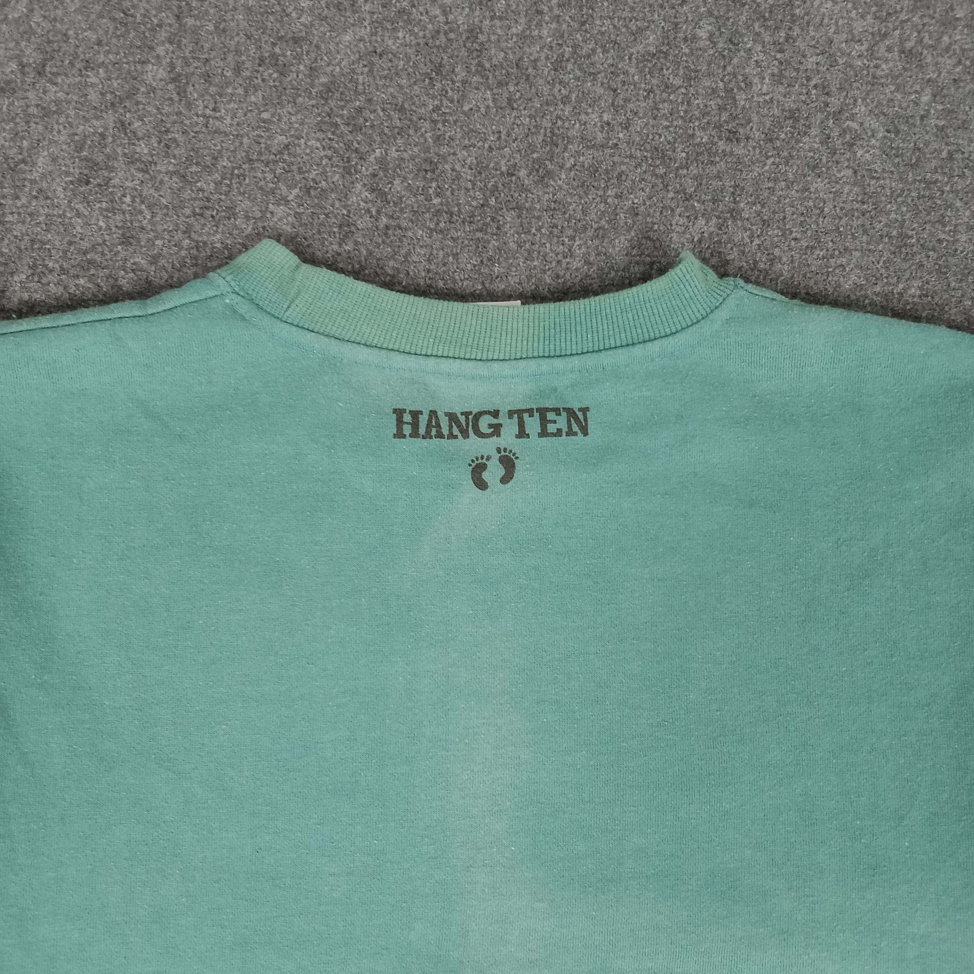 Hang Ten × Vintage Hang Ten American Streetwear Style Sweatshirt Size US M / EU 48-50 / 2 - 5 Thumbnail