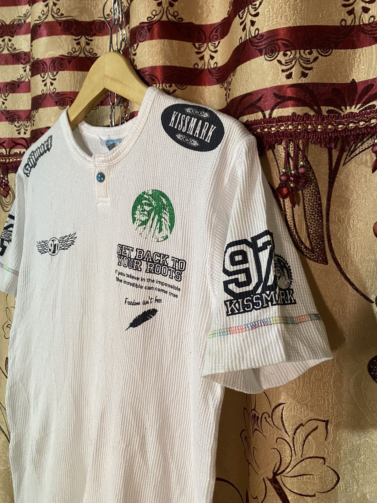 Hysteric Glamour × If Six Was Nine × Japanese Brand Vintage Japanes Kissmark Ifsix Lgb Style Size US L / EU 52-54 / 3 - 3 Thumbnail