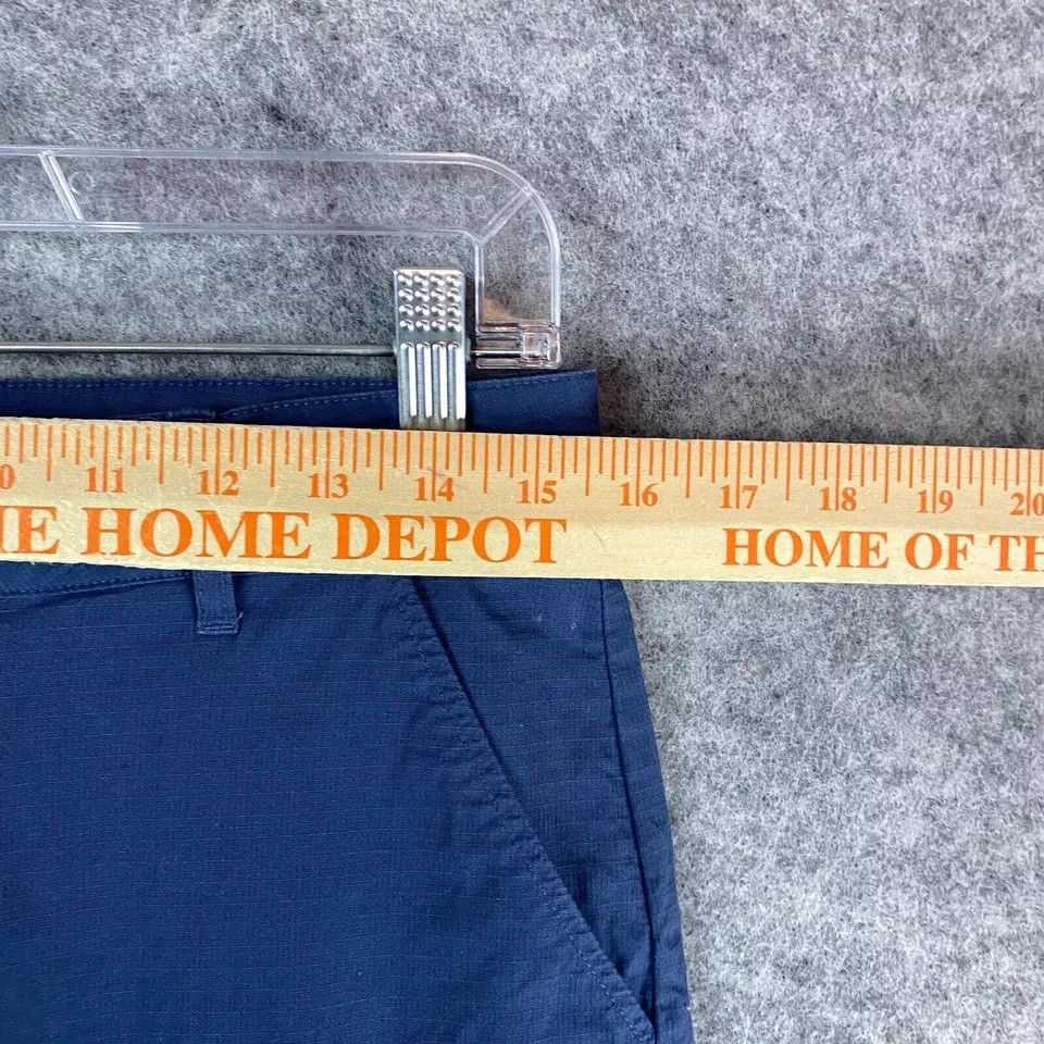 Eddie Bauer Eddie Bauer Cargo Pants Medium Capri Women's Blue Cotton M Size 32" / US 10 / IT 46 - 4 Thumbnail