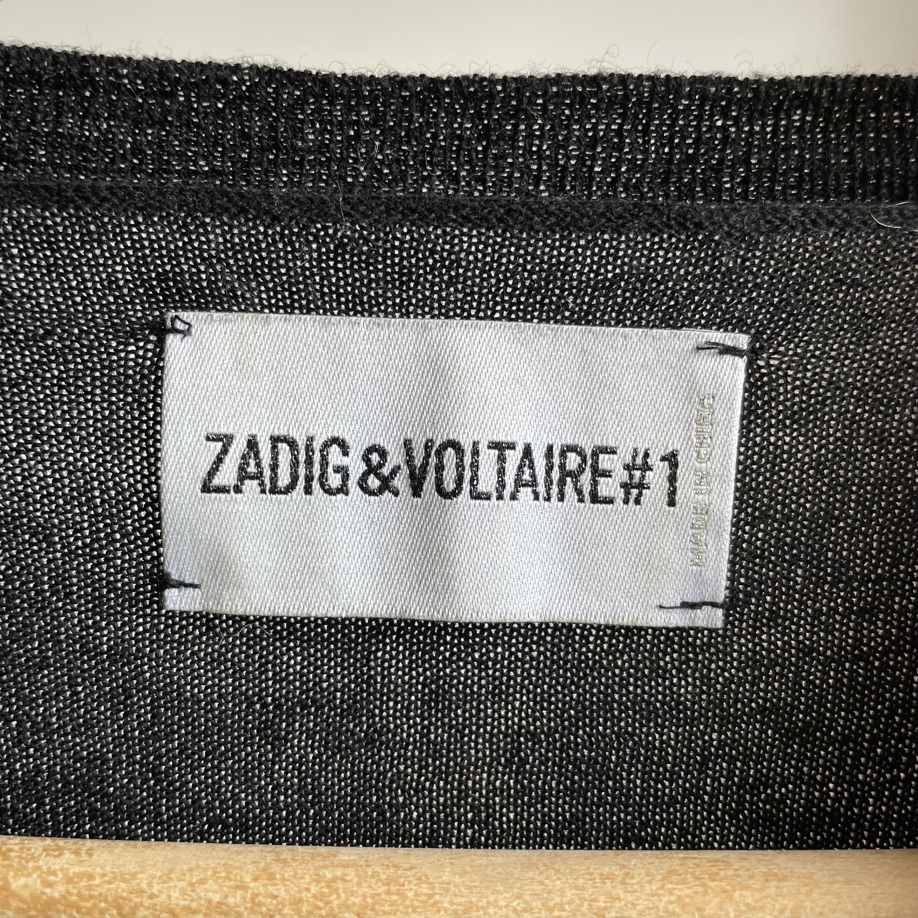 Zadig & Voltaire Zadig & Voltaire Womens Markus Wild Merino Wool Sweater Size M / US 6-8 / IT 42-44 - 8 Thumbnail