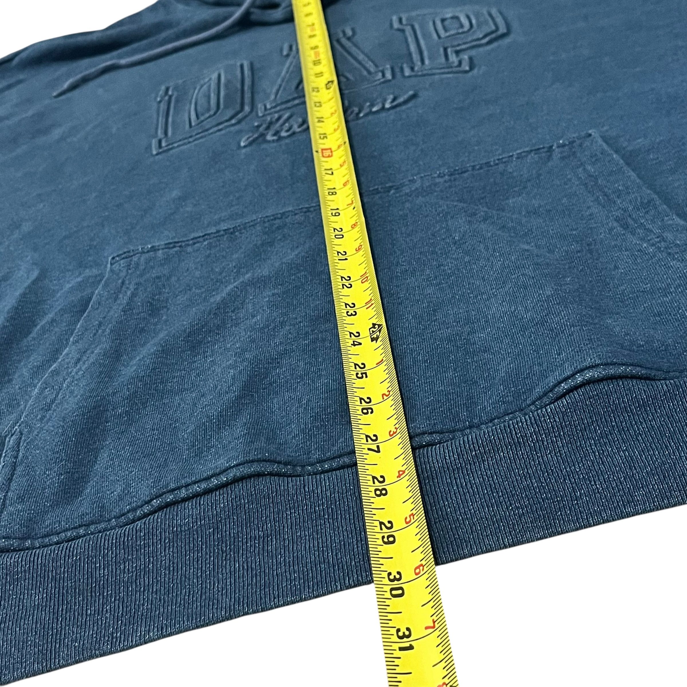 Dapper Dan × Gap GAP x Dapper Dan Denim Blue Embossed Hoodie Size US XXL / EU 58 / 5 - 6 Thumbnail