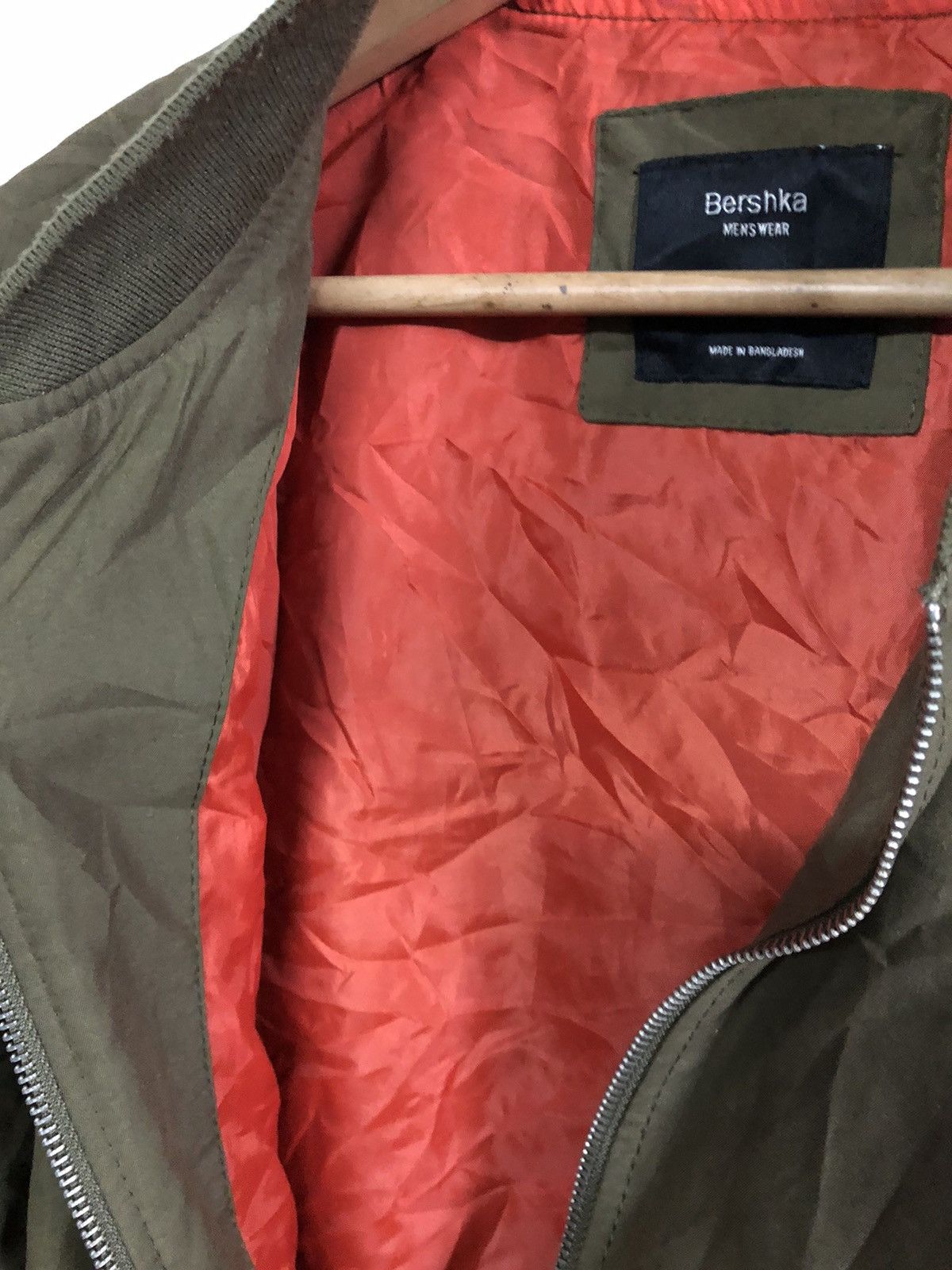 Bershka × Designer Vintage Y2K Bershka Bomber Jacket Zipper Size US XL / EU 56 / 4 - 10 Thumbnail