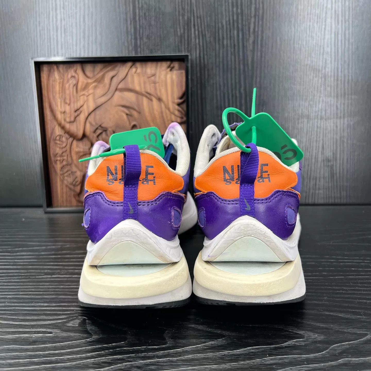 Sacai sacai x Nike vaporwaffle Purple Gold men's 42.5 Size US 9.5 / EU 42-43 - 7 Thumbnail