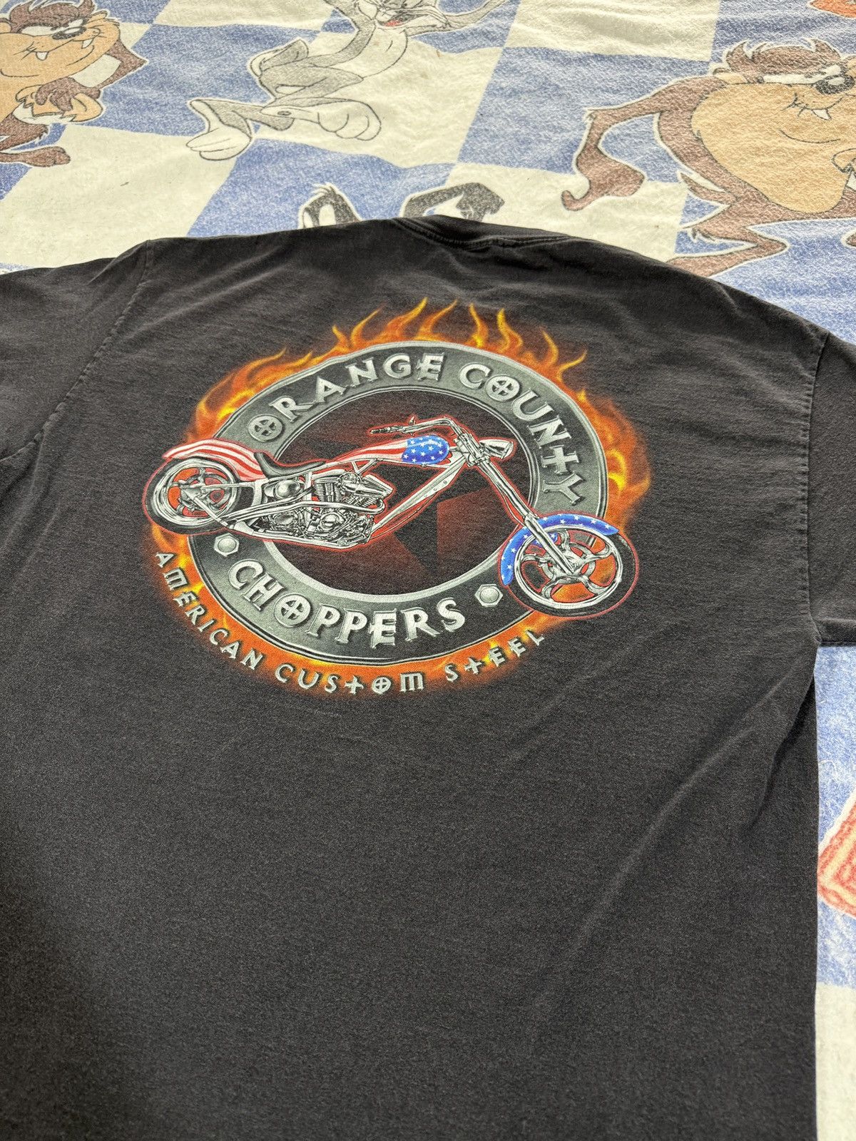 Vintage Vintage Orange County choppers tee Size US XXL / EU 58 / 5 - 4 Thumbnail