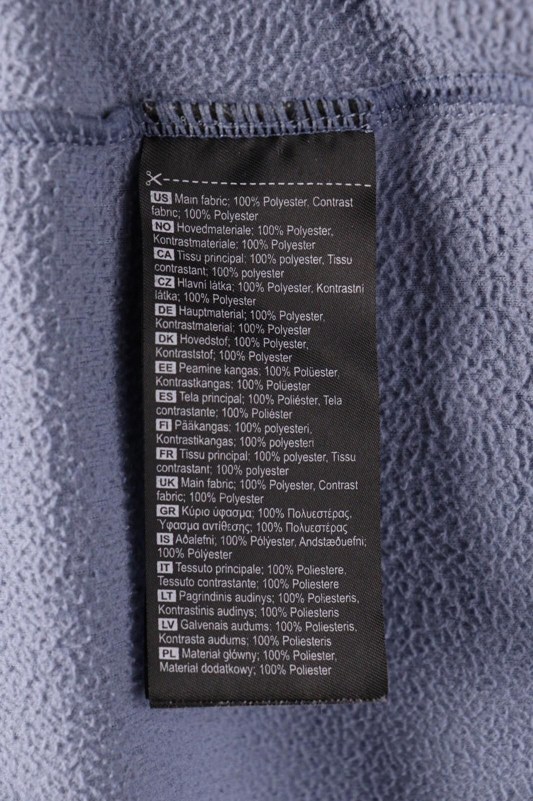 Designer Kari Traa Norway Blue Women's Outdoor Fleece Jacket S Size S / US 4 / IT 40 - 9 Thumbnail
