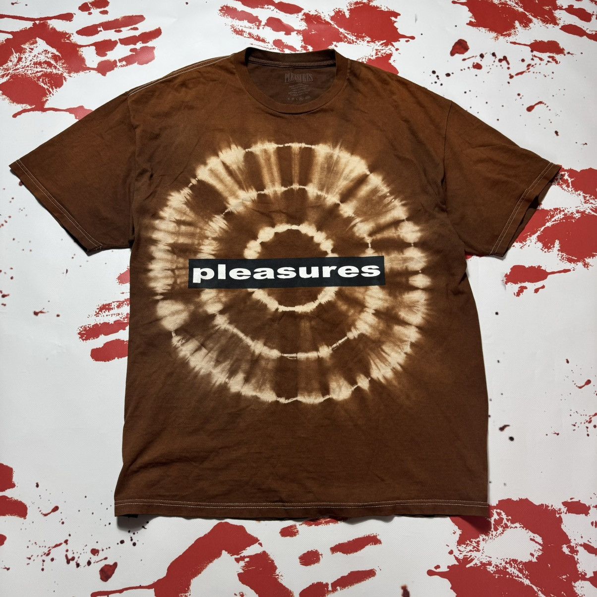 Pleasures × Vintage vintage 90s pleasures surrealism t shirt big logo Size US XL / EU 56 / 4 - 1 Thumbnail
