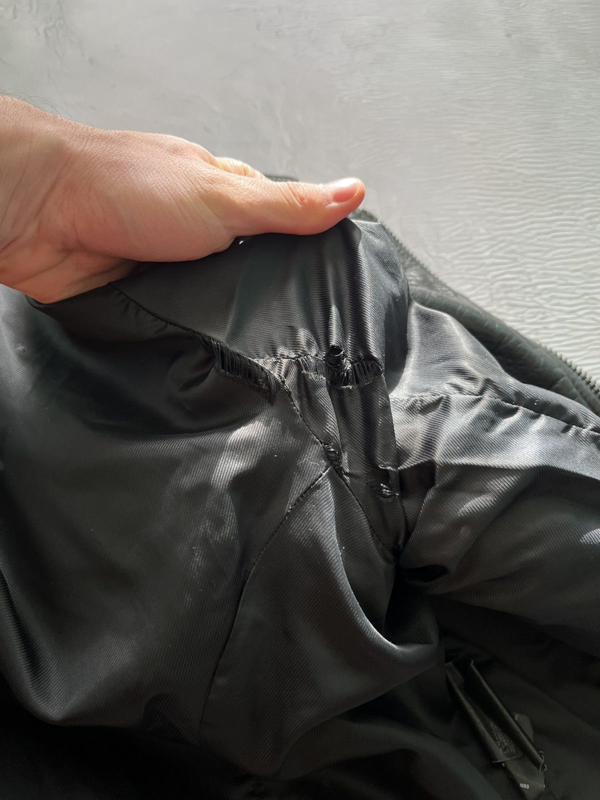 Balenciaga Balenciaga Vintage Leather Moto Jacket Luxury Black Size XS / US 0-2 / IT 36-38 - 20 Thumbnail