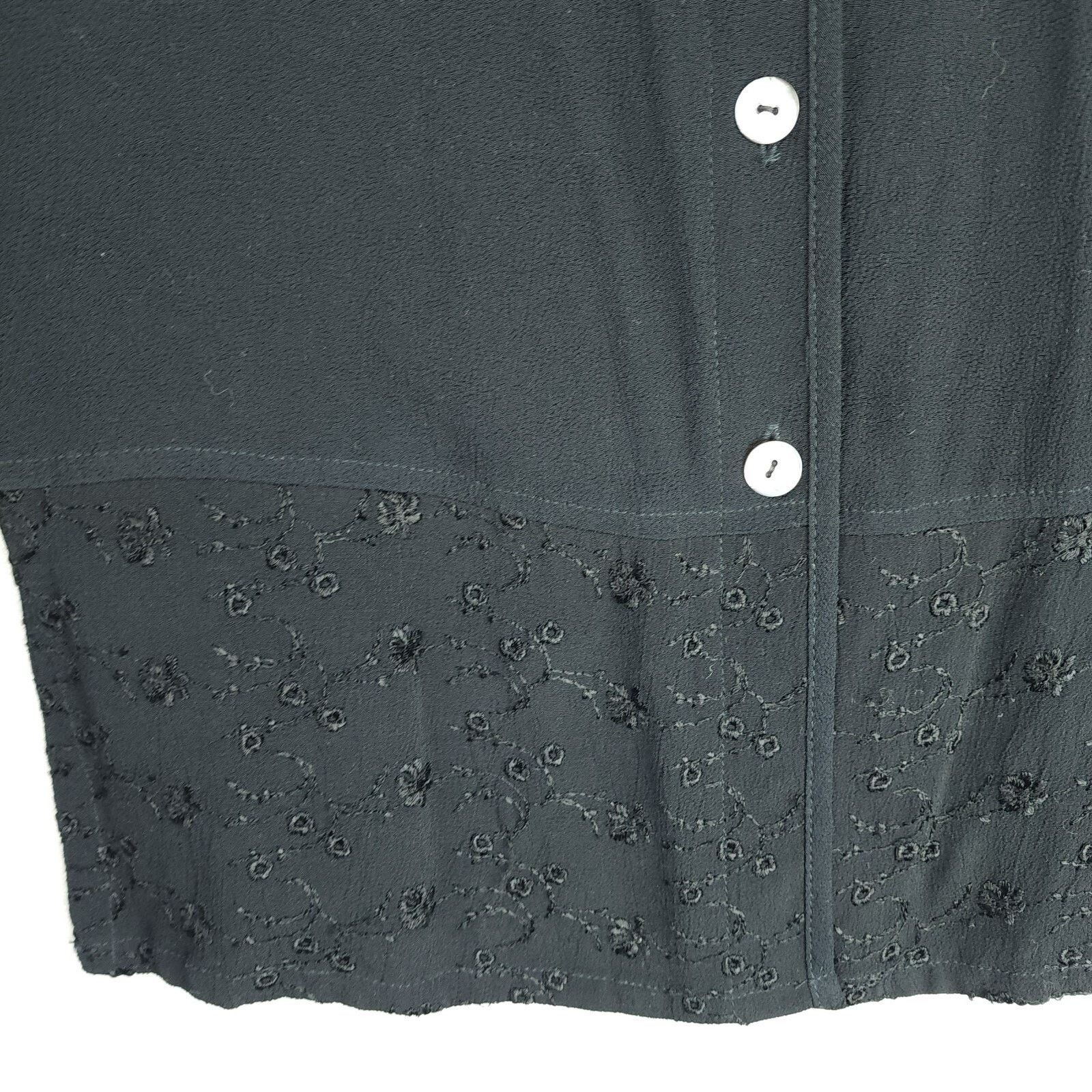 Other Harlow Rayon Black Buttoned Long Sleeve Sweater Medium Size M / US 6-8 / IT 42-44 - 6 Thumbnail