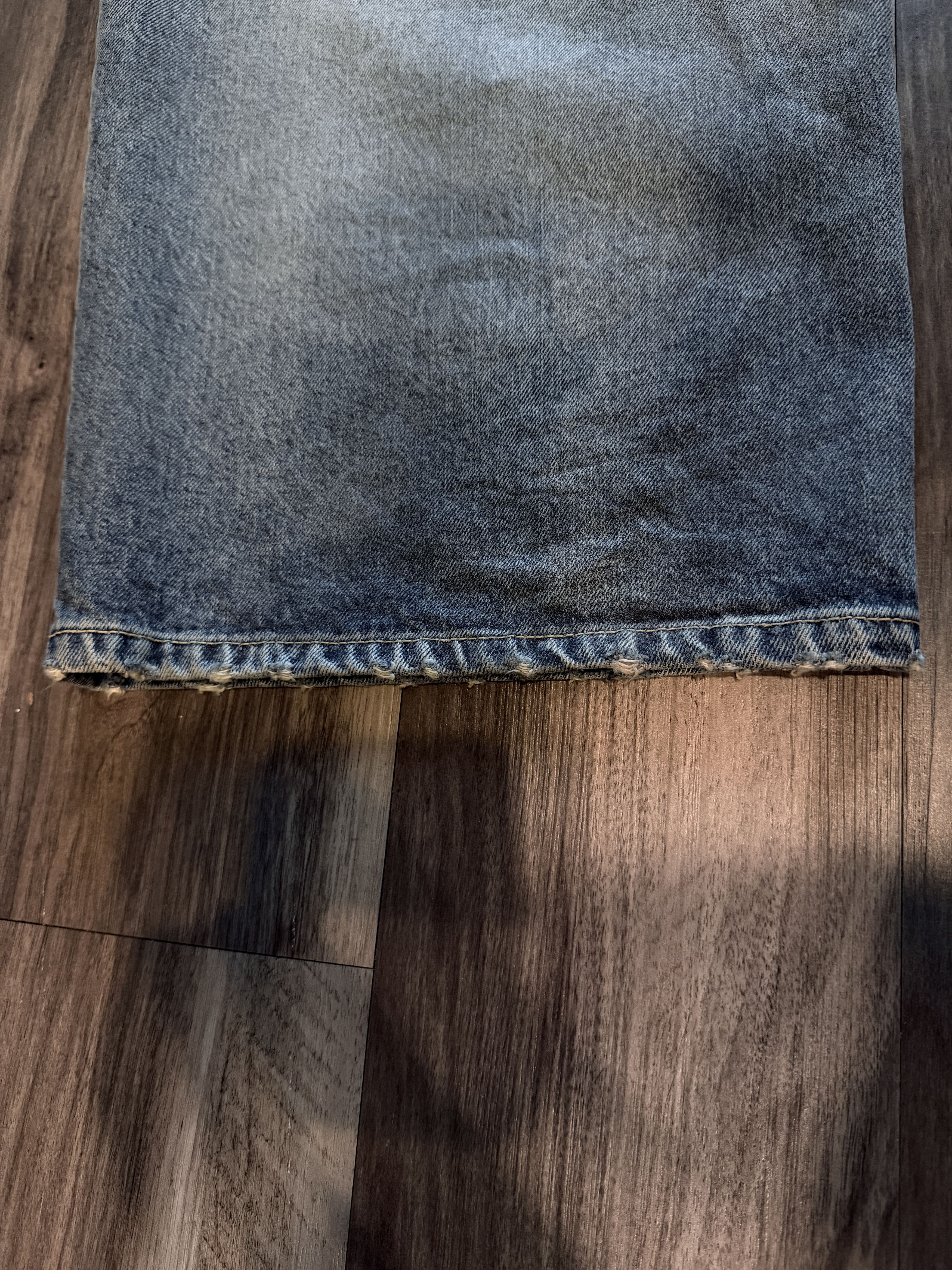 Balenciaga Reflective 3M Woven Made in Japan Baggy Denim Jeans Size US 34 / EU 50 - 6 Thumbnail