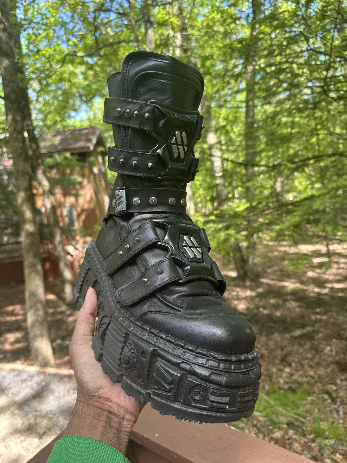 New Rock NEW ROCK M-WALL422-S2 BOOTS Size US 13 / EU 46 - 11 Thumbnail