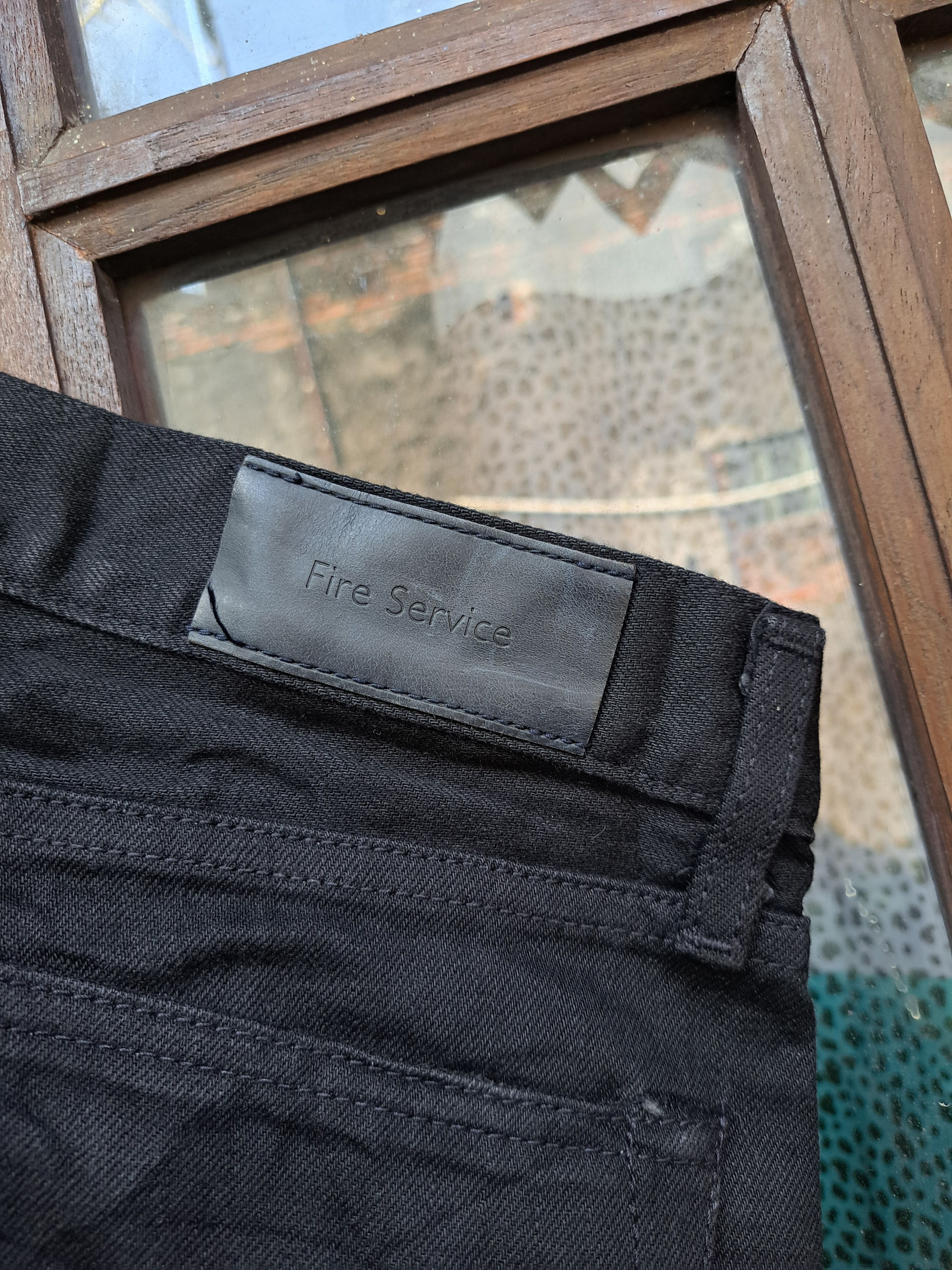Japanese Brand Fire Service Japan Denim Selvedge Skinny Cut Sz 30 Size US 30 / EU 46 - 8 Thumbnail