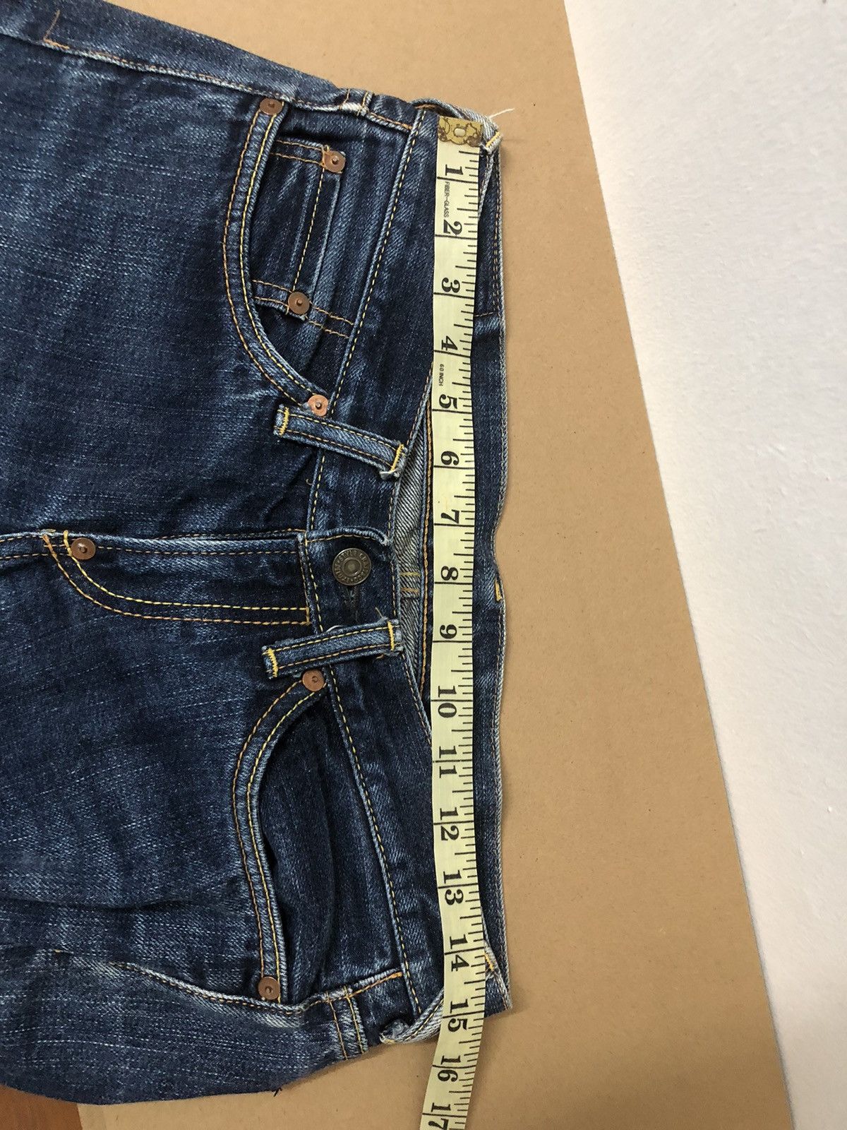 Evisu Evisu Selvedge Denim - Japanese brand Size US 30 / EU 46 - 12 Thumbnail