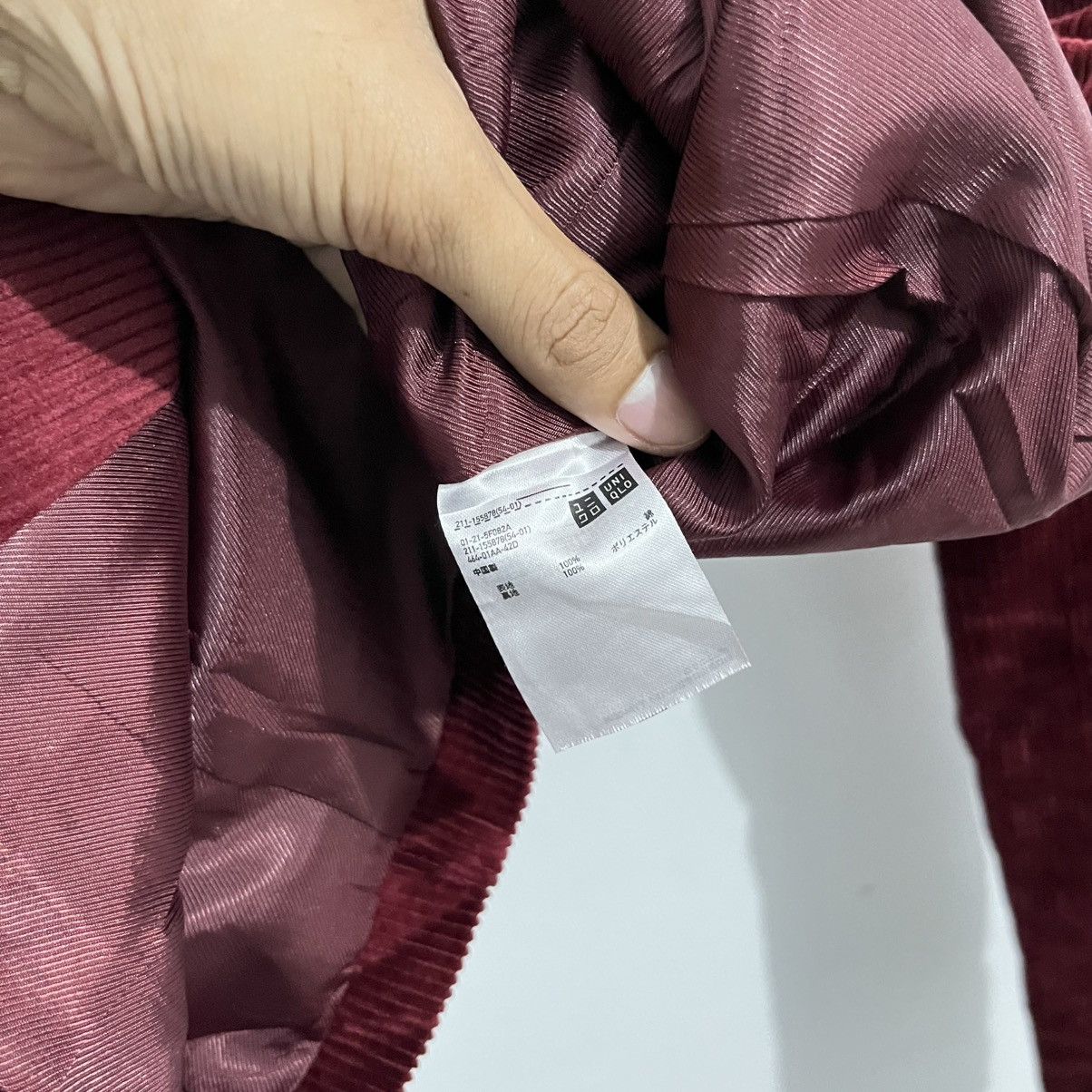 Japanese Brand × Uniqlo Uniqlo x Ines de la Fressange Corduroy Blazer - Burgundy Size S / US 4 / IT 40 - 7 Thumbnail
