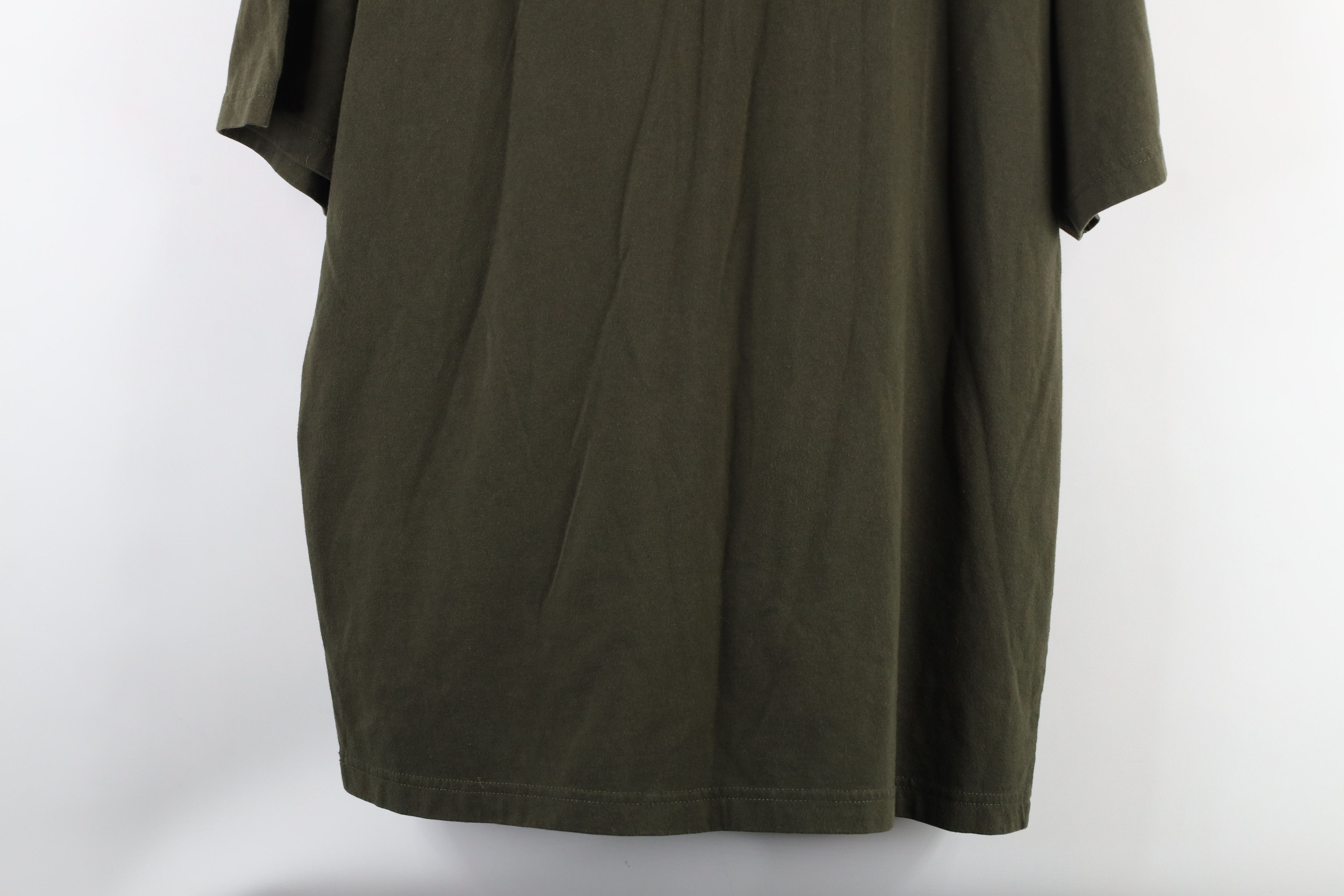 Vintage Vintage 90s Streetwear Blank Collared Golf Polo Shirt Green Size US M / EU 48-50 / 2 - 9 Thumbnail