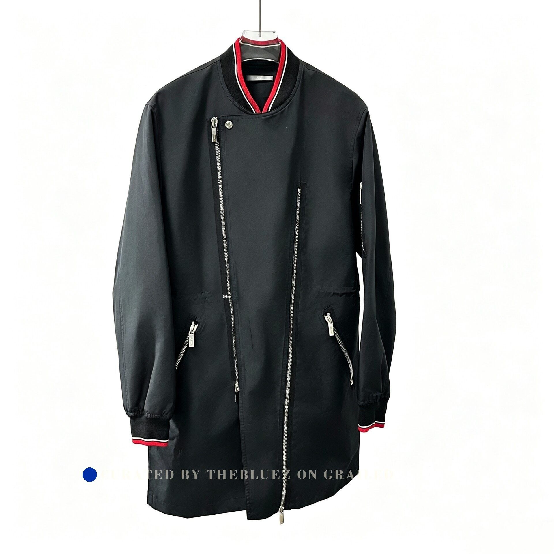 Dior Dior Colorblock Irregular Zipper Trench Coat Size US S / EU 44-46 / 1 - 1 Thumbnail