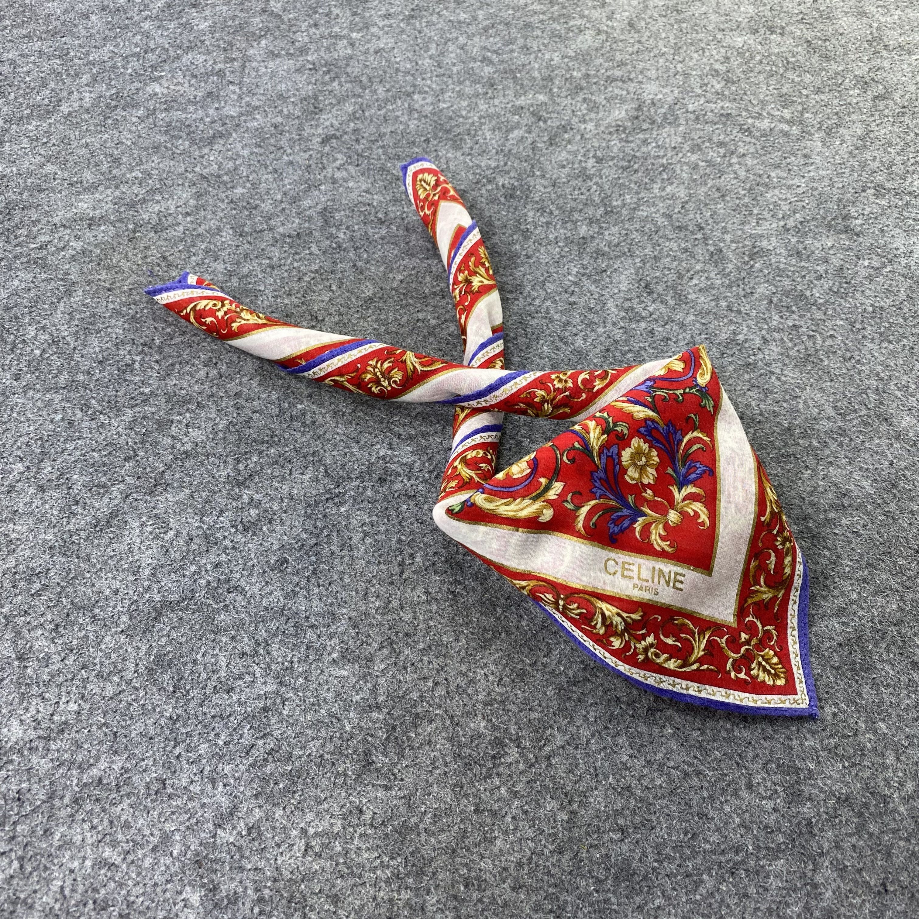 Celine Celine Handkerchief / Bandana / Neckerchief-B2359 Size ONE SIZE - 1 Thumbnail