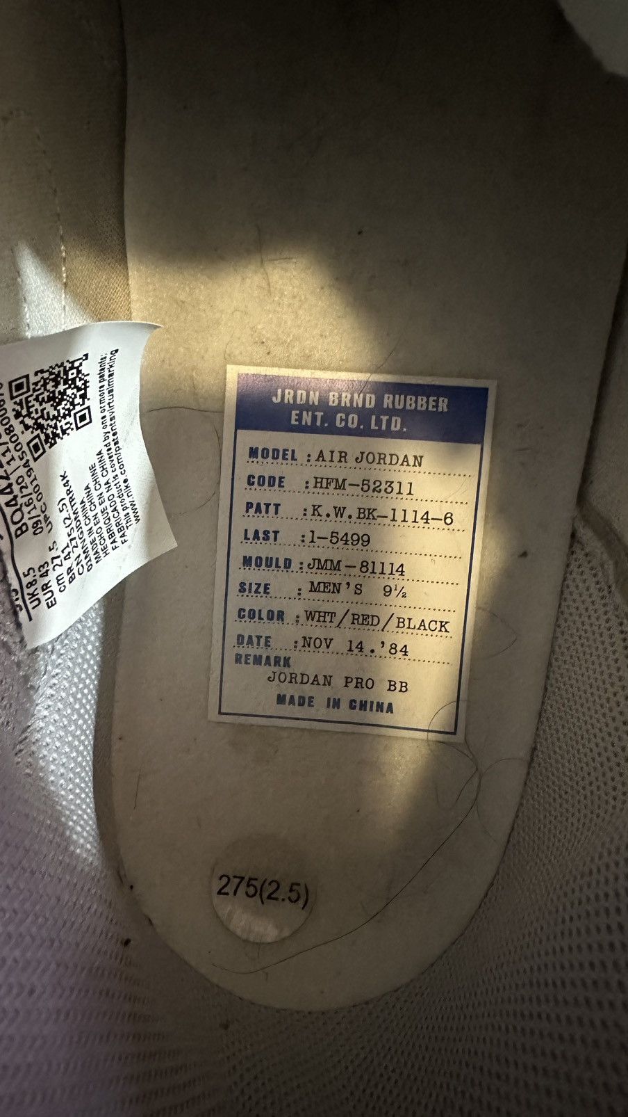 Jordan Brand × Nike Jordan 1 retro high OG Neutral Gray Size US 9.5 / EU 42-43 - 13 Thumbnail