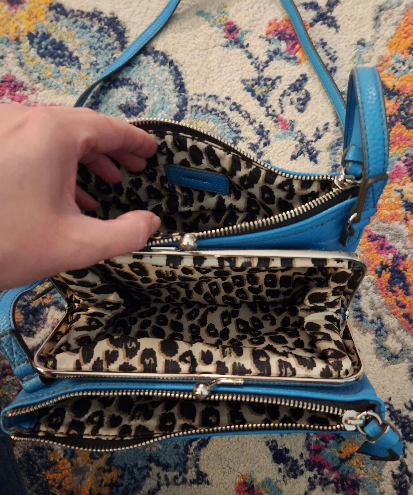 Nine West Blue Nine West Square Crossbody Purse Size ONE SIZE - 4 Thumbnail