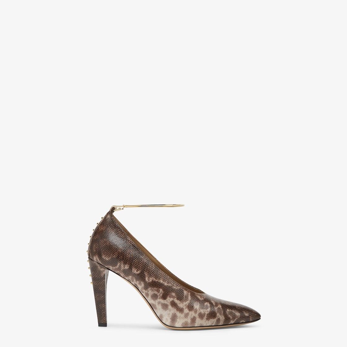 Fendi o1s1wg110425 Mules in Brown Size US 6 / IT 36 - 1 Thumbnail