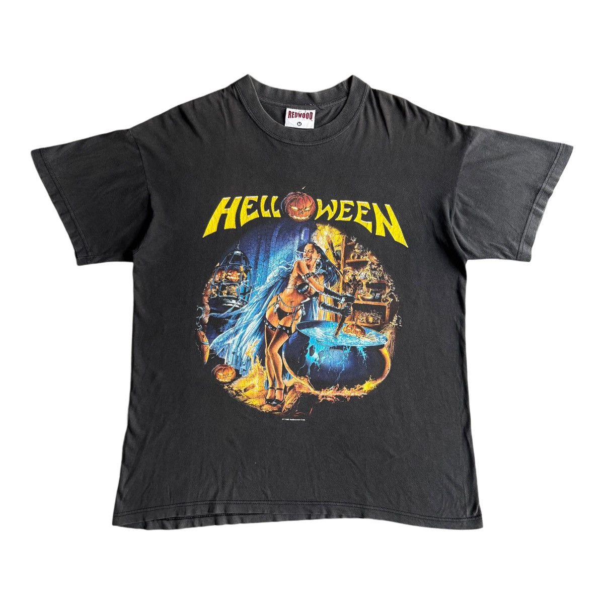 トップス Helloween 1998 redwood world tour TEE Band Tees × Vintage Helloween Shirt Vintage 90's Helloween