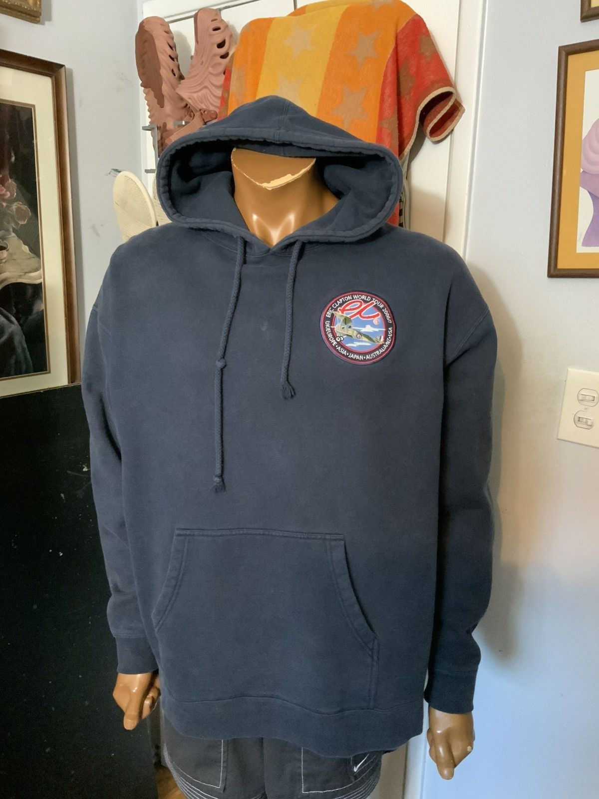 Other Eric Clapton 2006/07 World Tour Official Merch Hoodie Size US XL / EU 56 / 4 - 10 Thumbnail