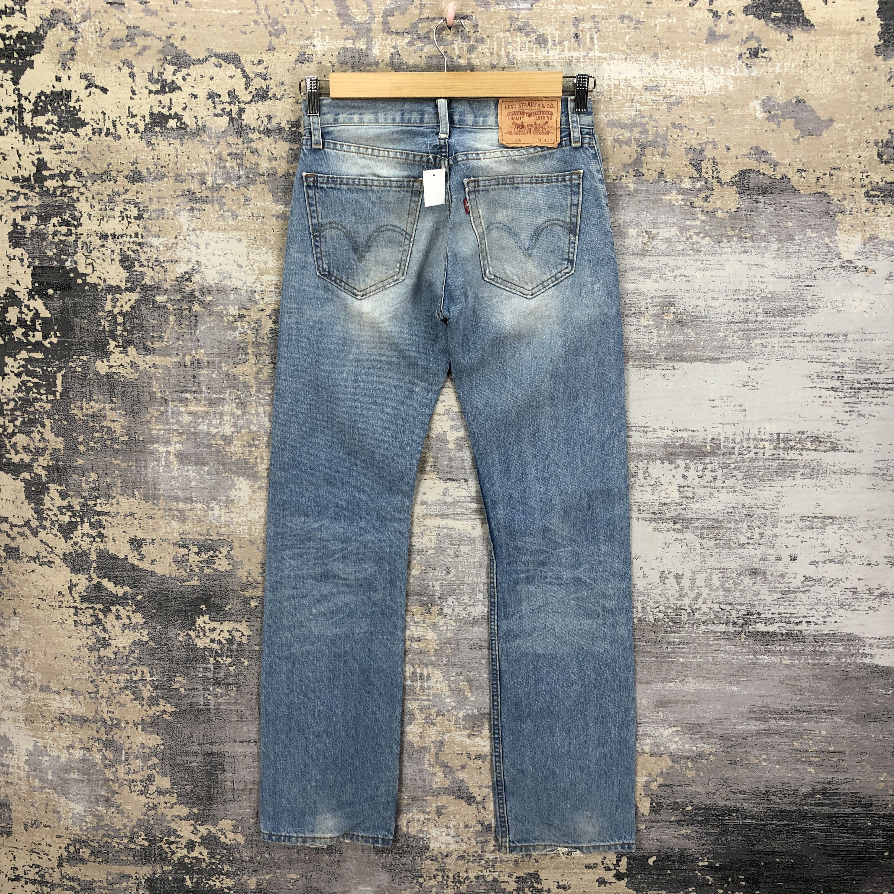 Levi's Vintage Y2K Levis 505 Light Wash Jeans Levis Faded Denim Size 28" / US 6 / IT 42 - 2 Thumbnail