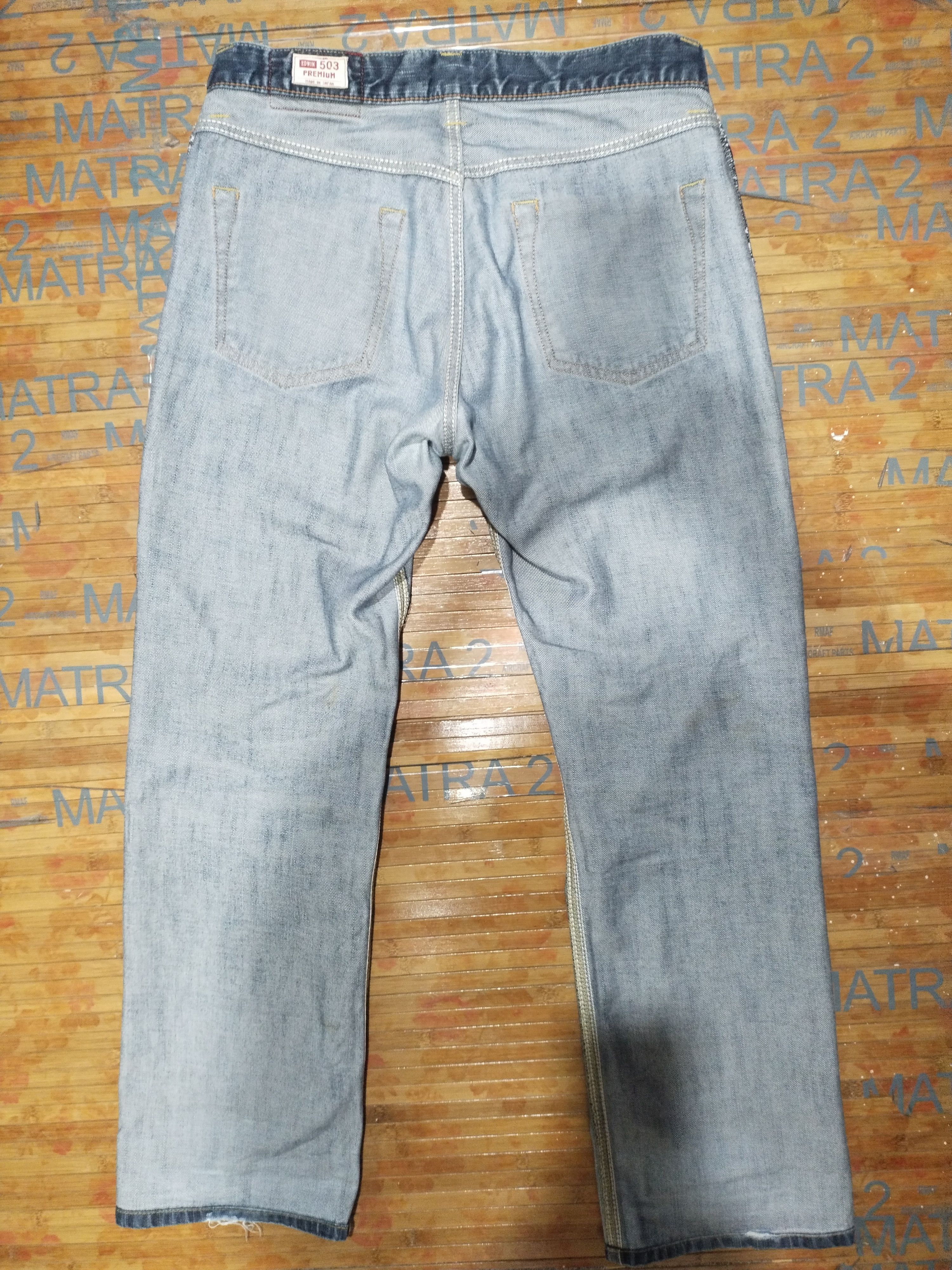 Edwin × Japanese Brand × Vintage Edwin 503 Premiun Sz 32" Size US 32 / EU 48 - 17 Thumbnail