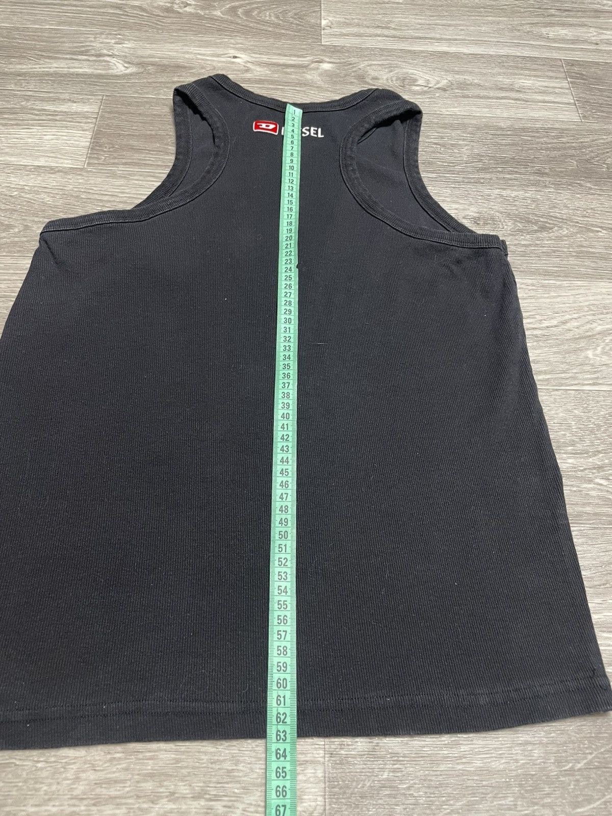 Diesel Vintage Diesel Black Sleeveless Tank Top Y2K Size US M / EU 48-50 / 2 - 12 Thumbnail