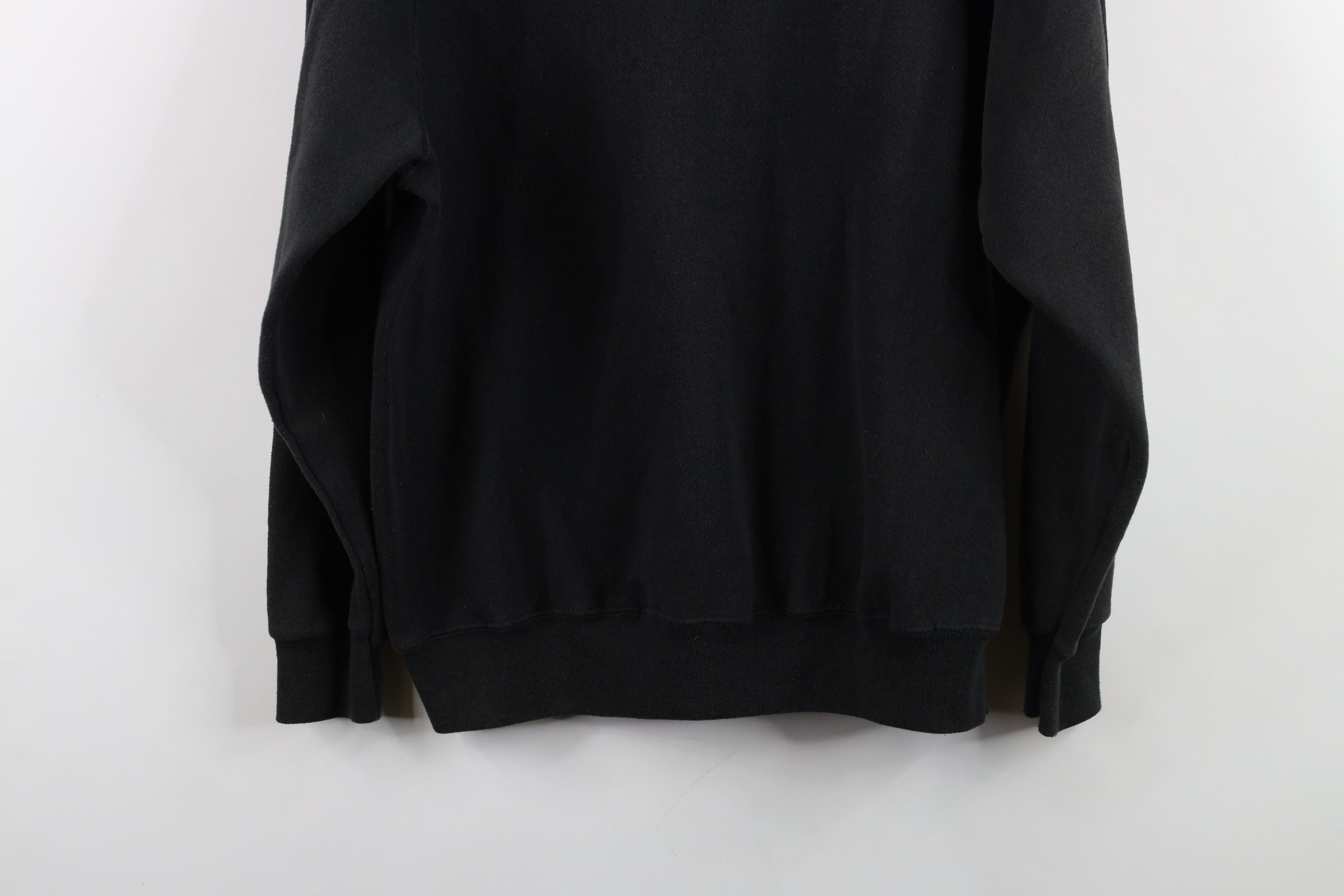 Vintage Vintage 80s 90s Streetwear Crewneck Sweatshirt Black USA Size US L / EU 52-54 / 3 - 16 Thumbnail