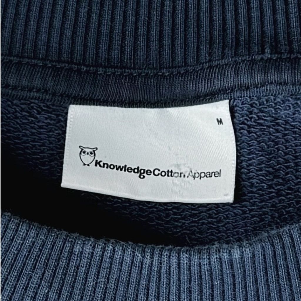 KnowledgeCotton Apparel KNOWLEDGE COTTON APPAREL Men's Designer Crew Neck Sweatshirt Size US M / EU 48-50 / 2 - 6 Thumbnail