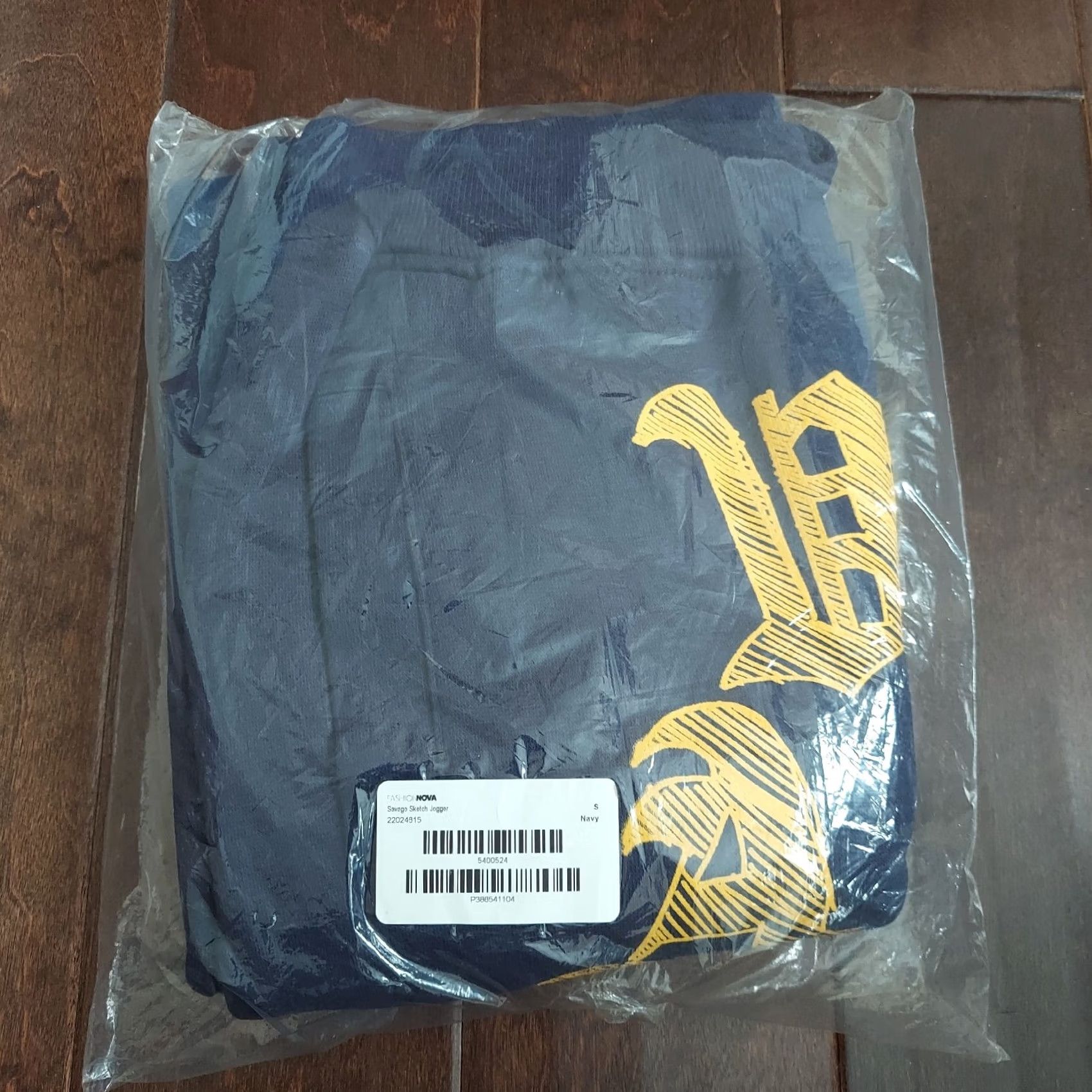 Fashion Nova Fashion Nova Men's Savage Sketch Jogger Pants Navy S Regular Size US 29 - 5 Thumbnail