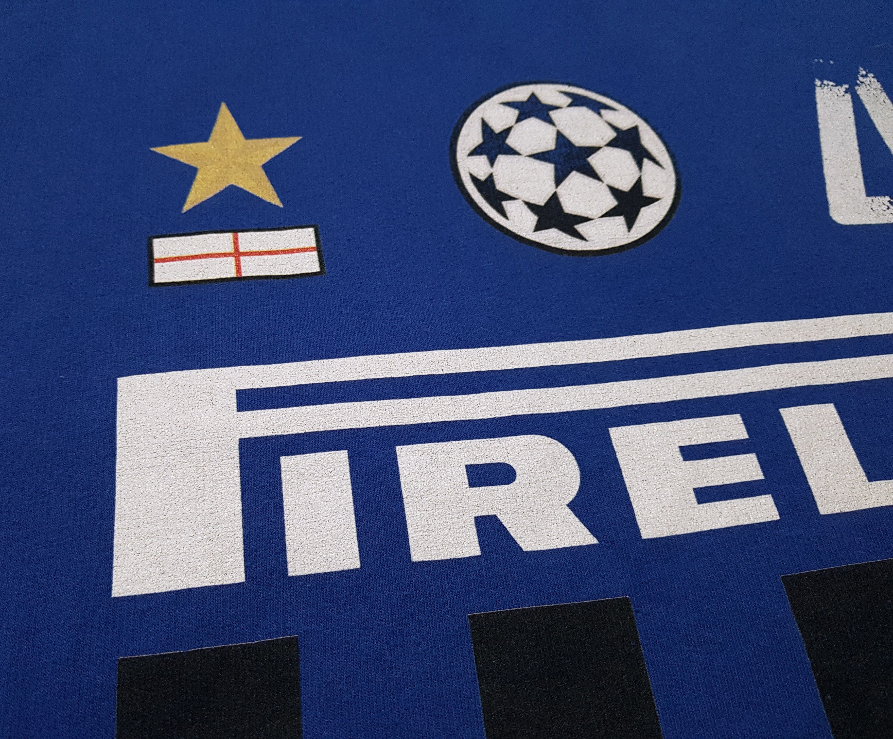 Vintage Inter Milan #4 Pirelli Soccer Football Vintage Sweatshirt XL Size US XL / EU 56 / 4 - 7 Thumbnail