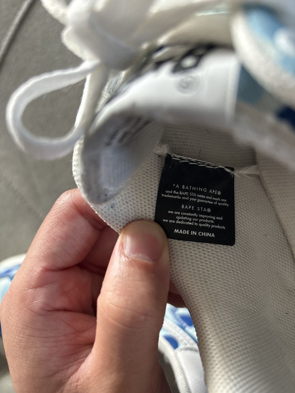 Bape A bathing apesta ABC Low Size US 9.5 / EU 42-43 - 7 Thumbnail